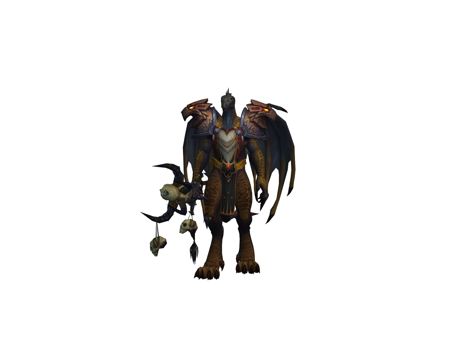 Blakeodraco 3D character render