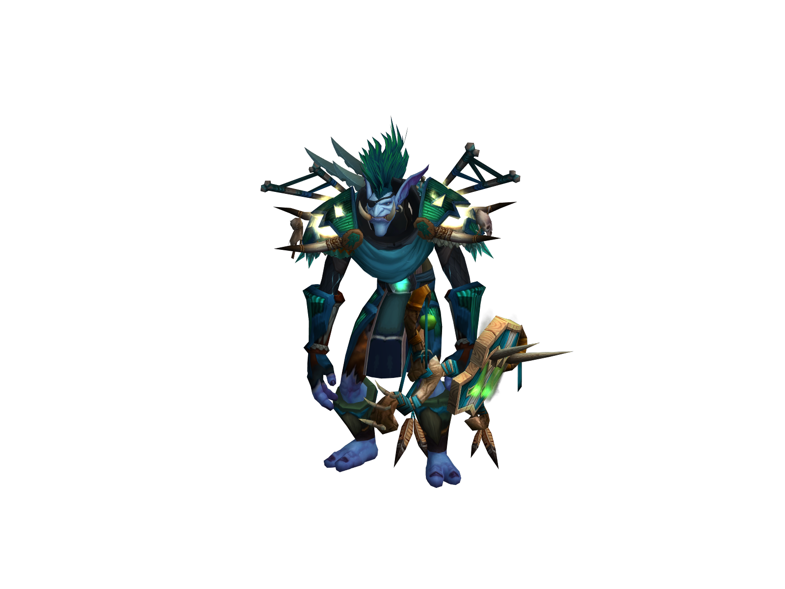 Toljin 3D character render