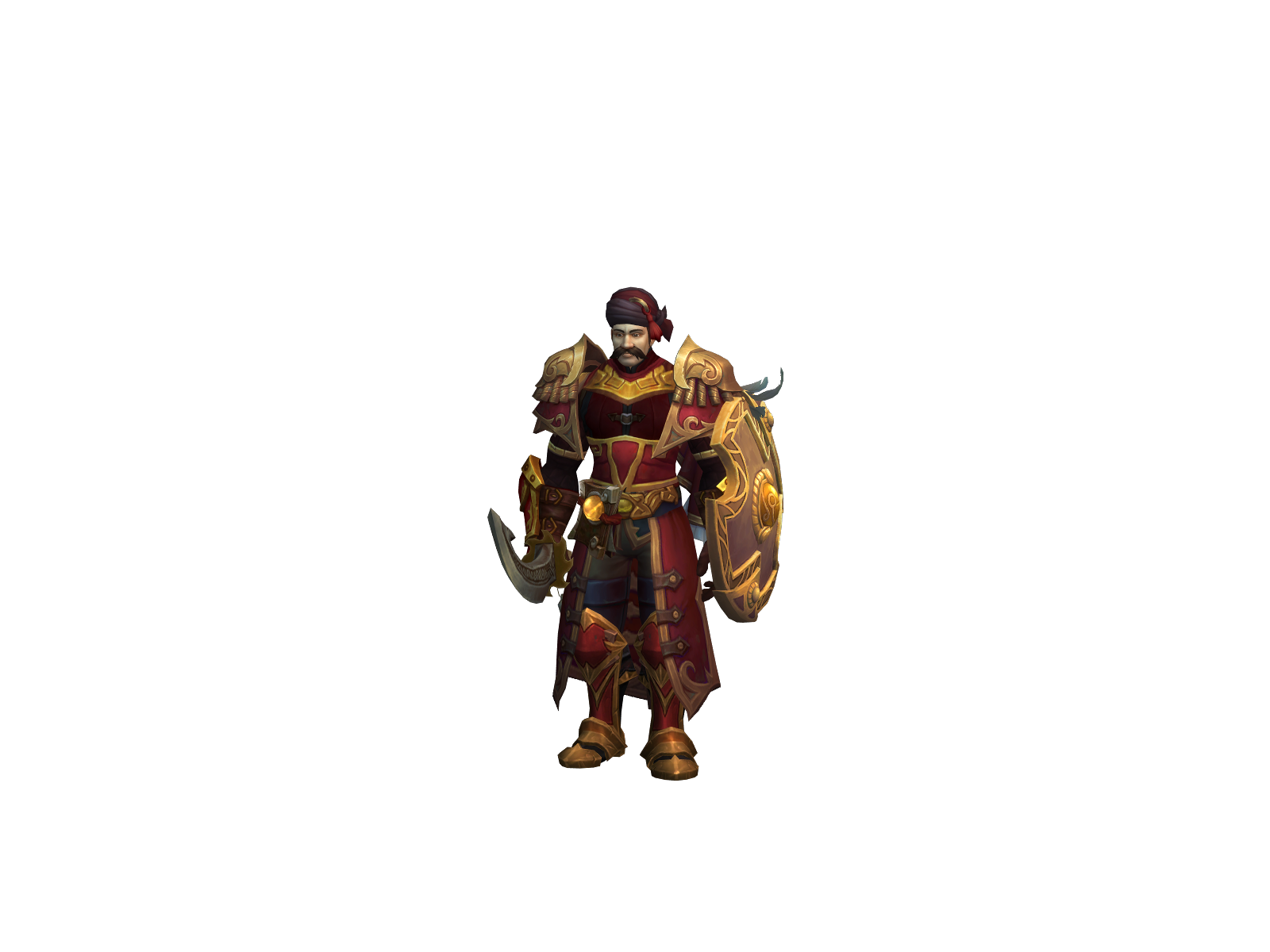 Holylero 3D character render