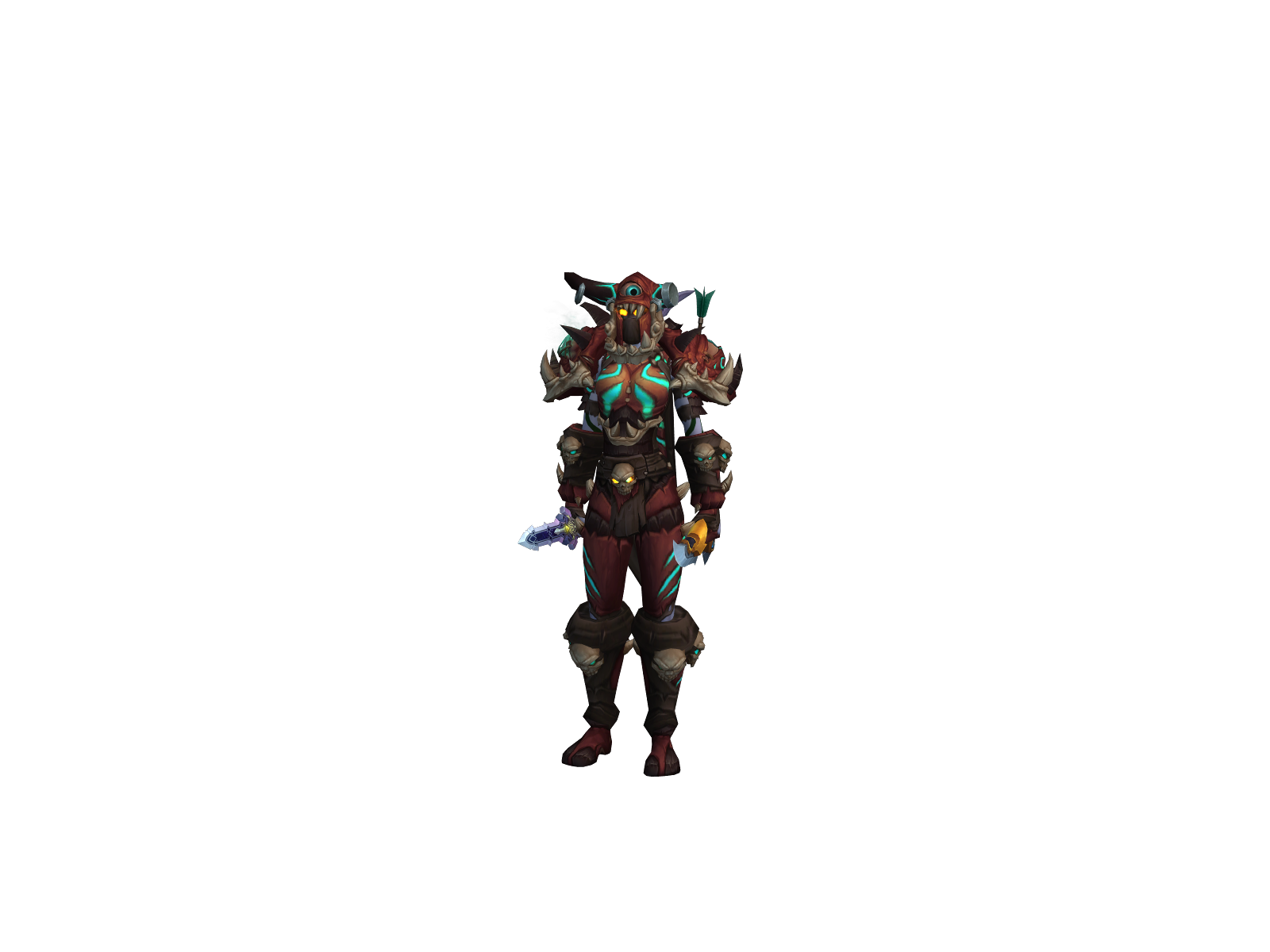 Nemranger 3D character render