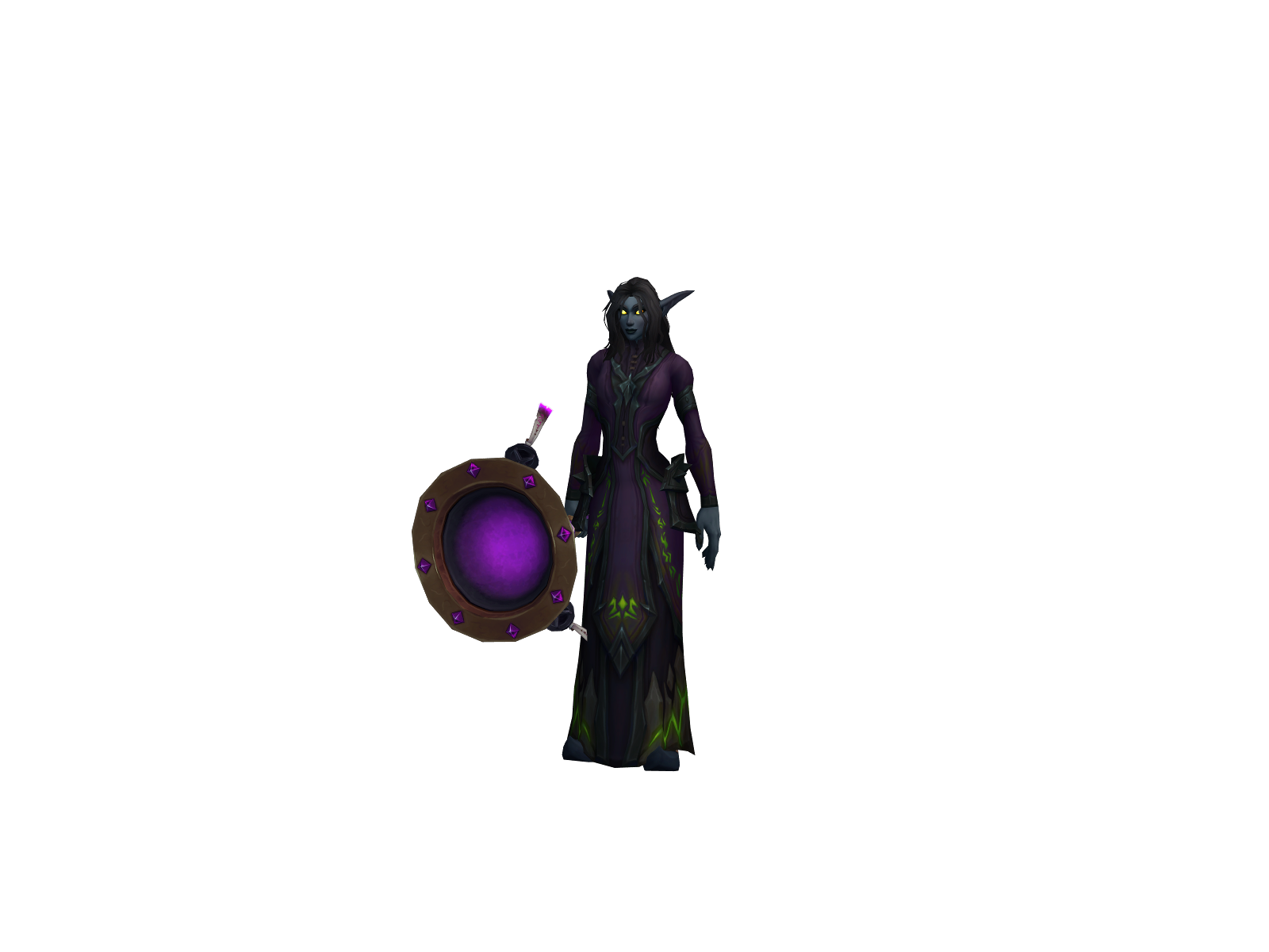 Yodaka 3D character render