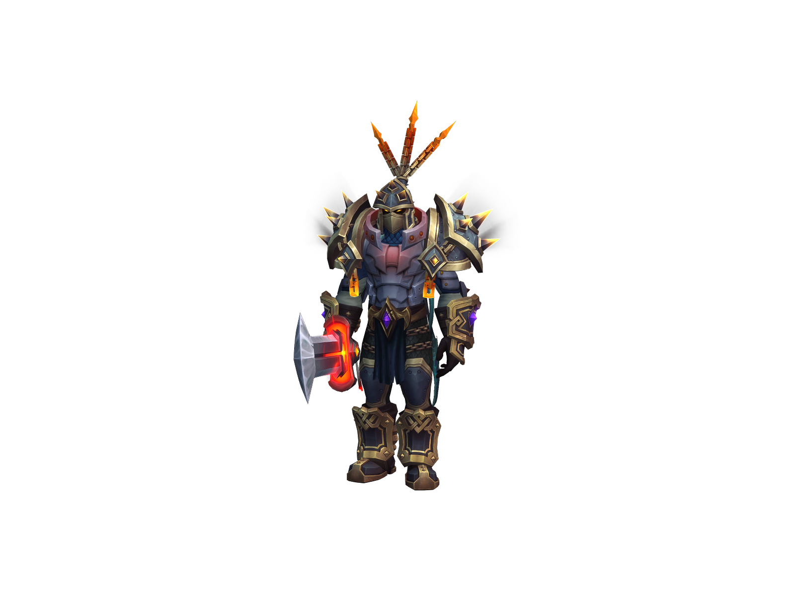 Lamictalx 3D character render