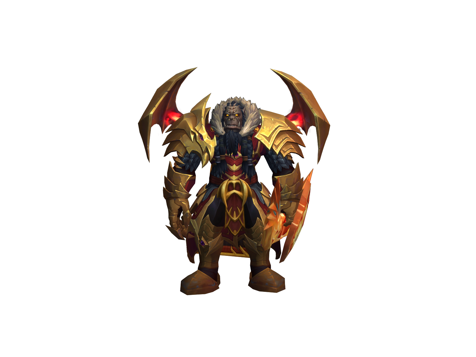 Mamassäcre 3D character render