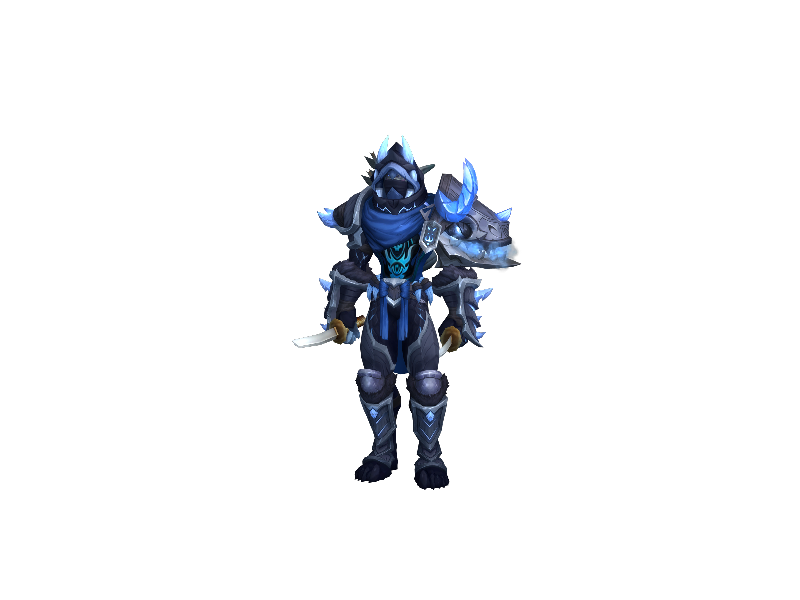 Clapntrapn 3D character render