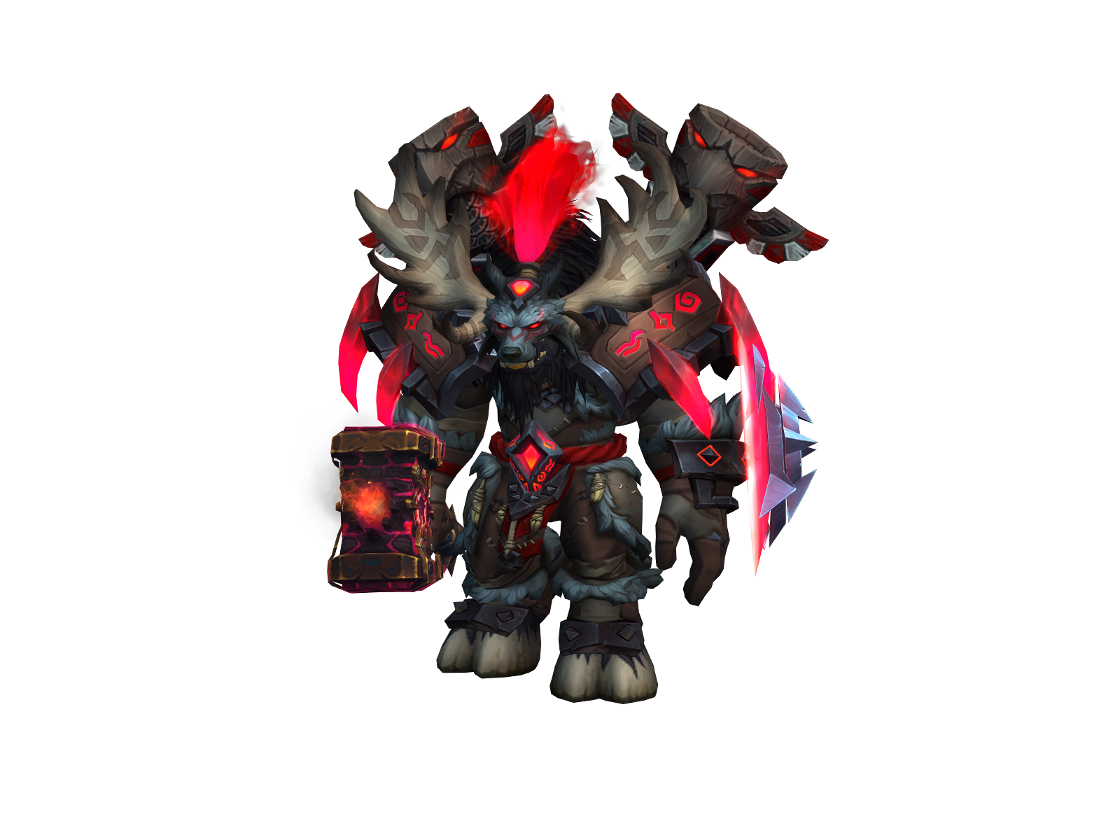 Heretototem 3D character render