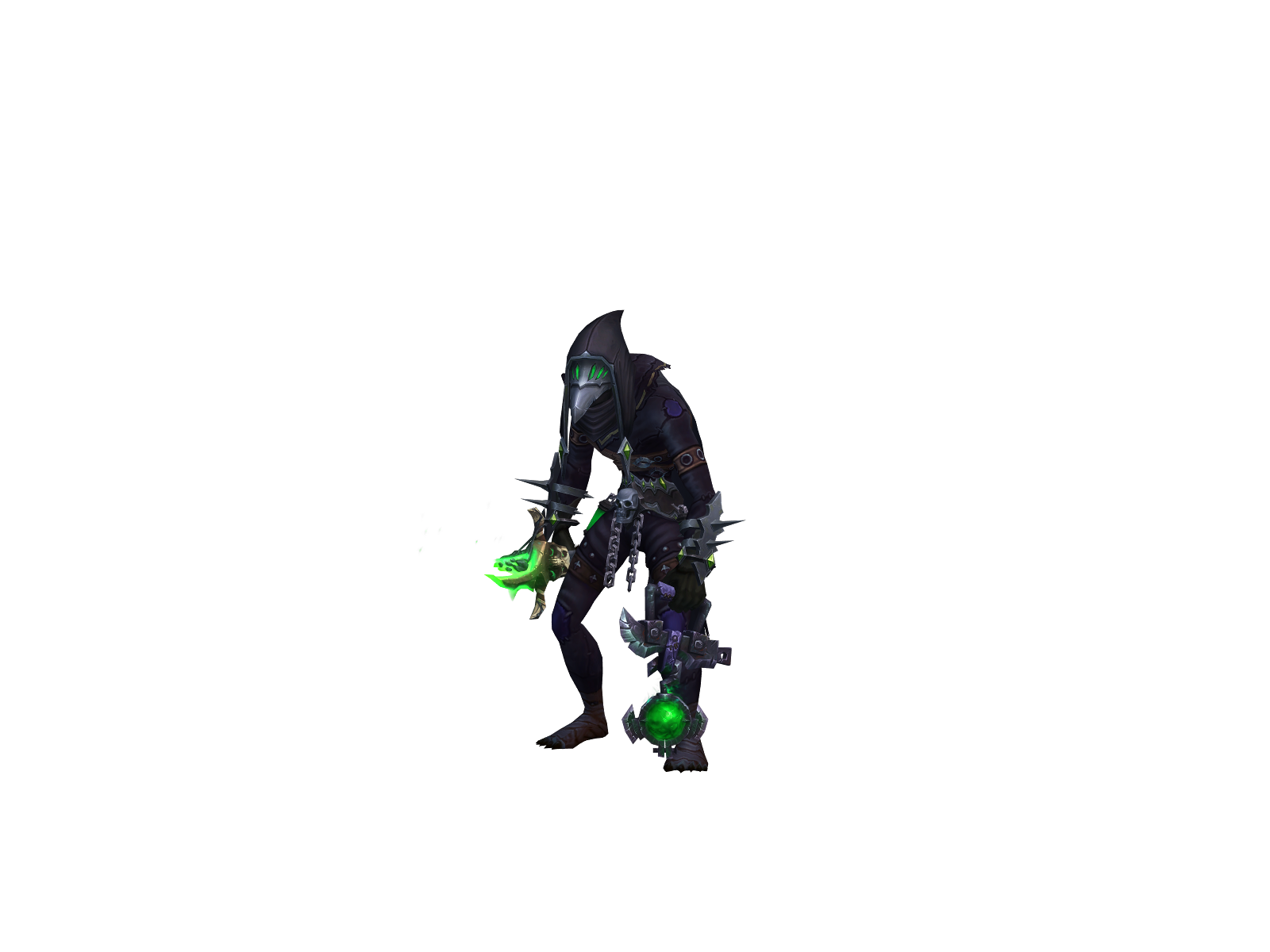 Necrovad 3D character render