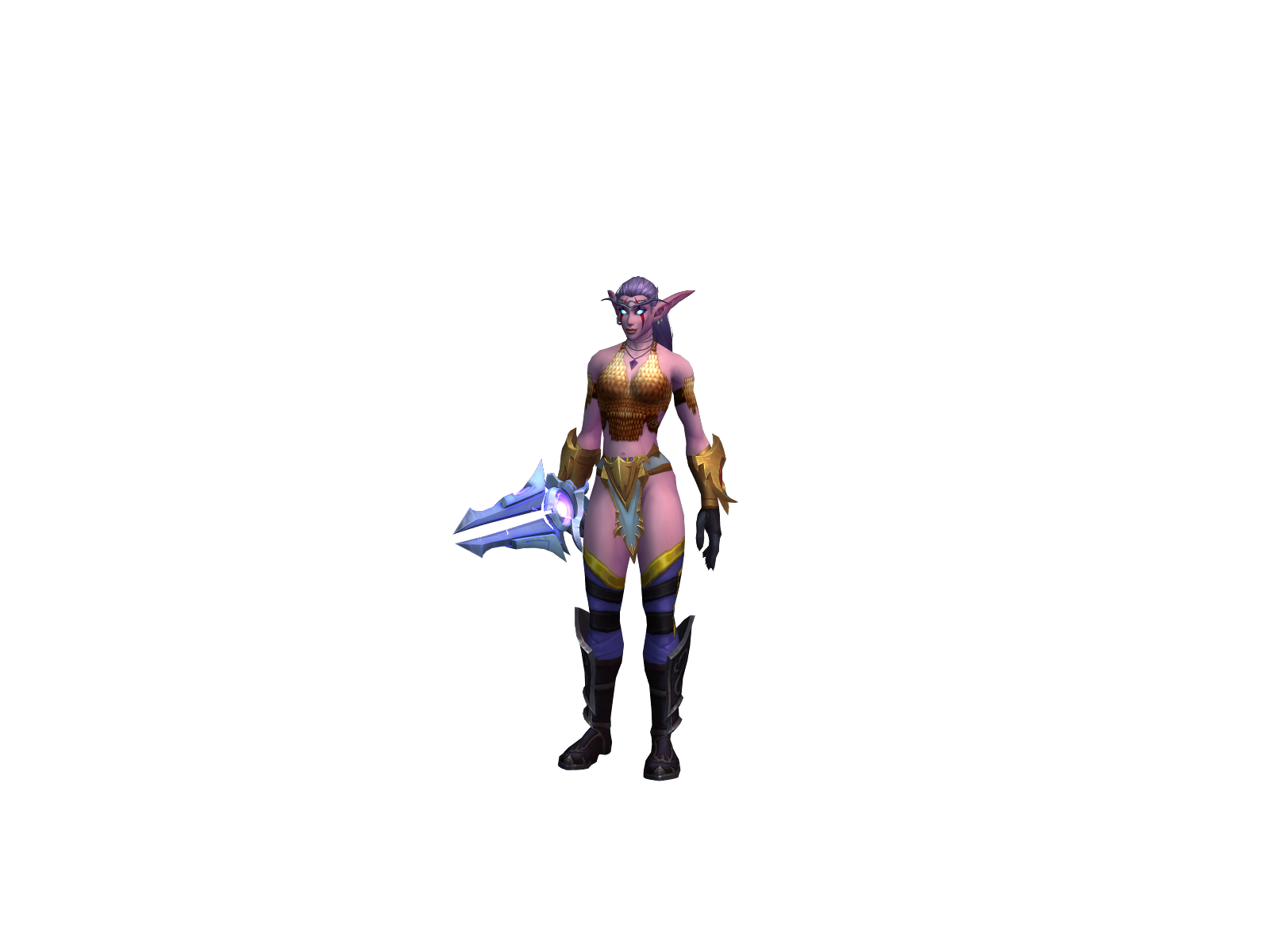 Taeseogun 3D character render