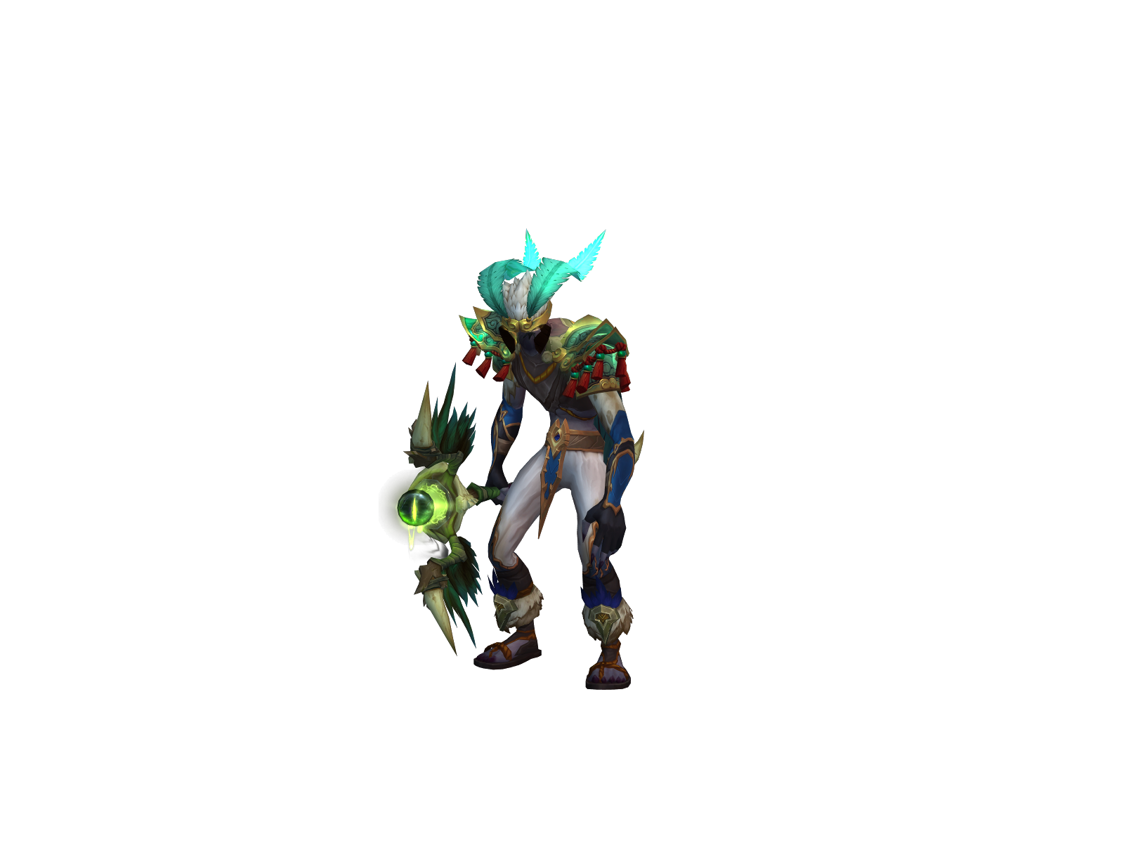 Mograineamun 3D character render