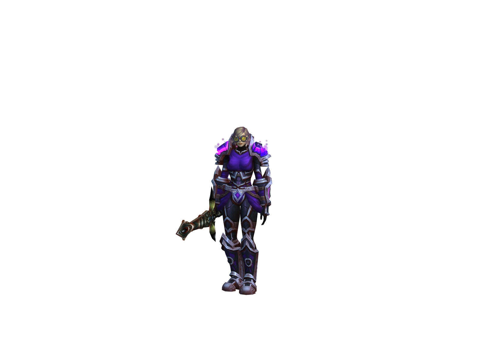 Maviell 3D character render