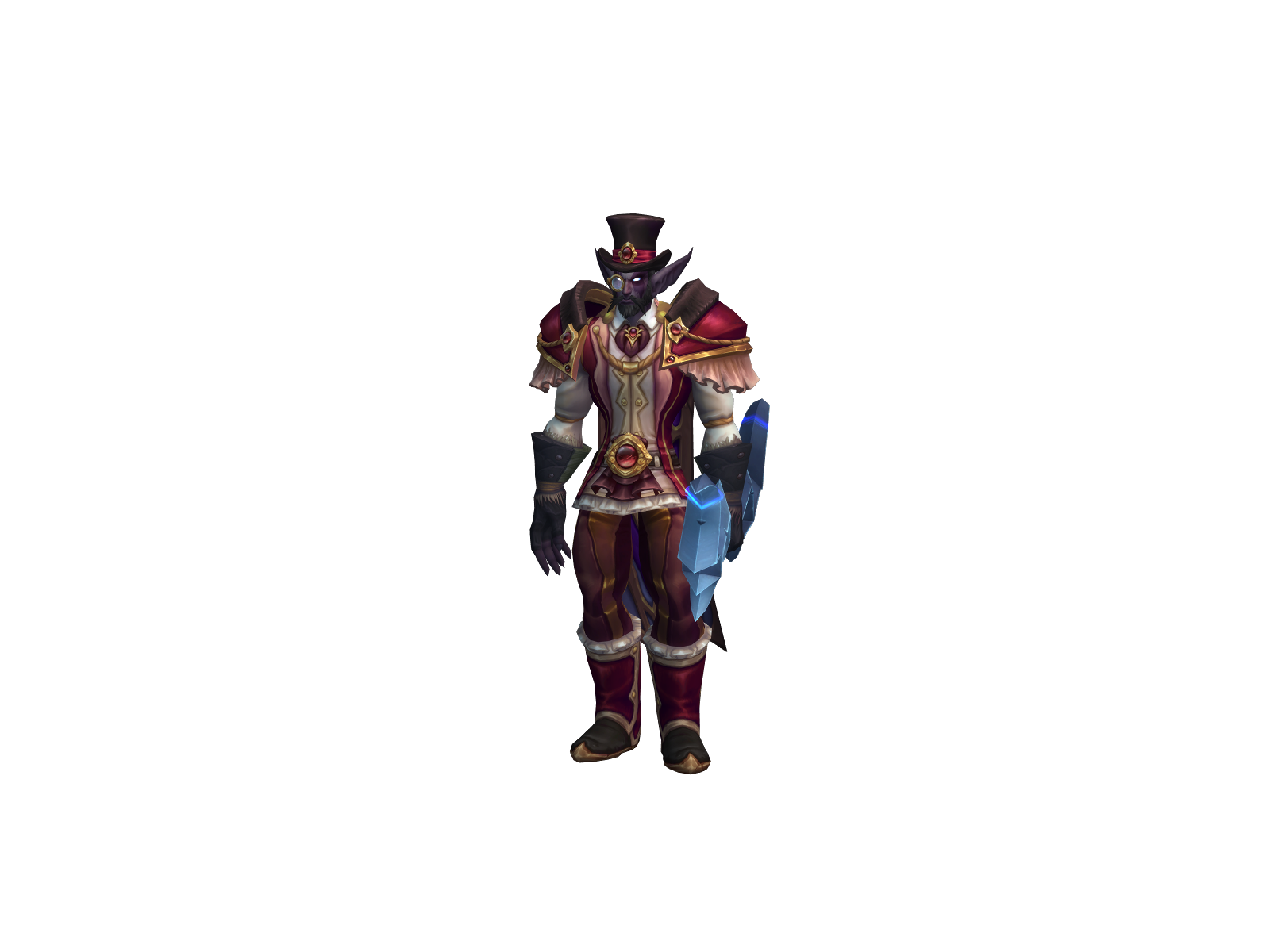Hawger 3D character render