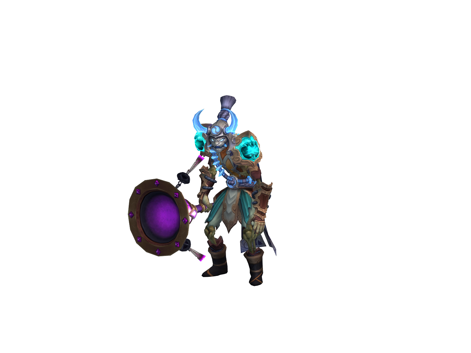 Njokic 3D character render