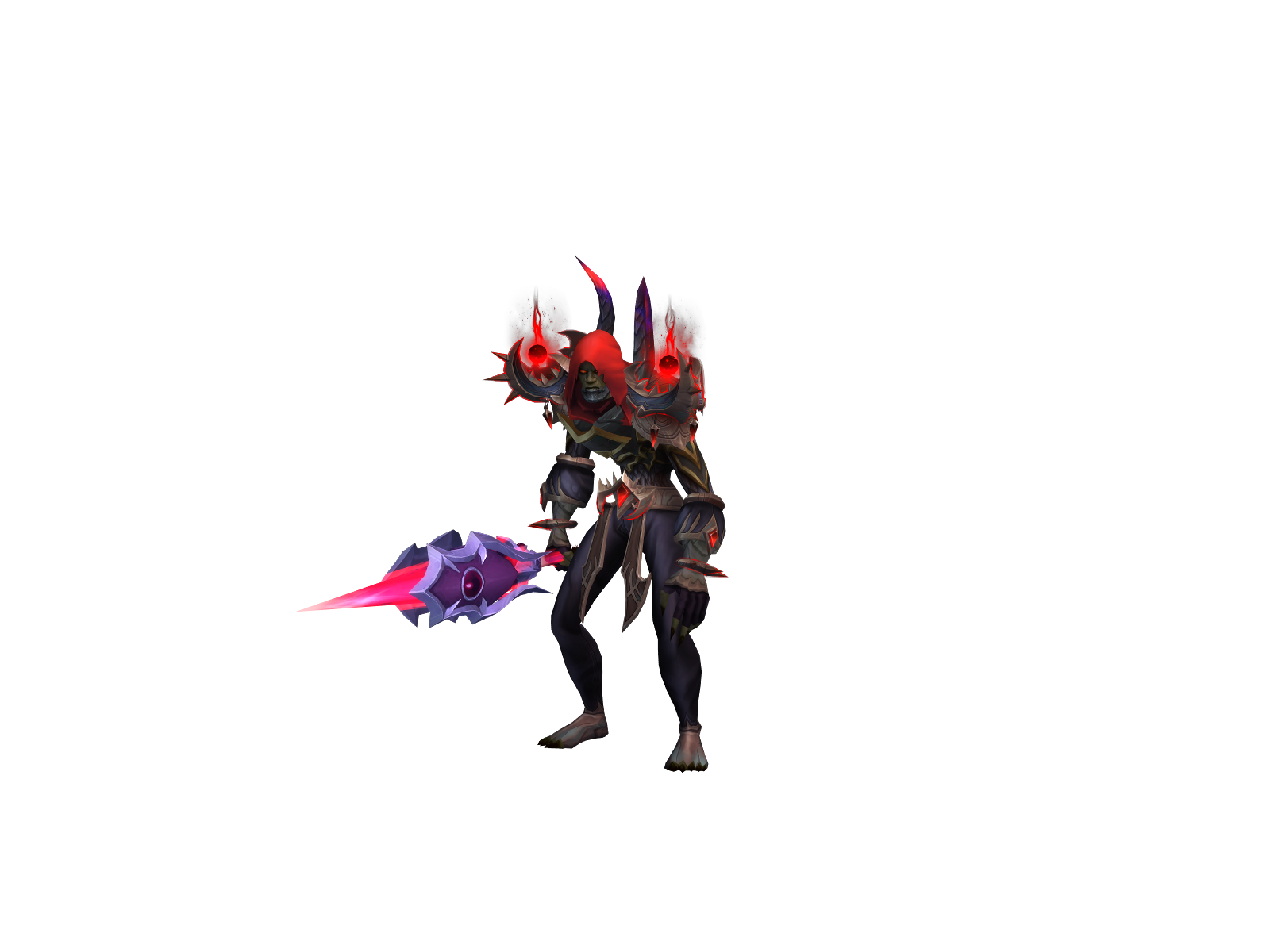 Lodose 3D character render