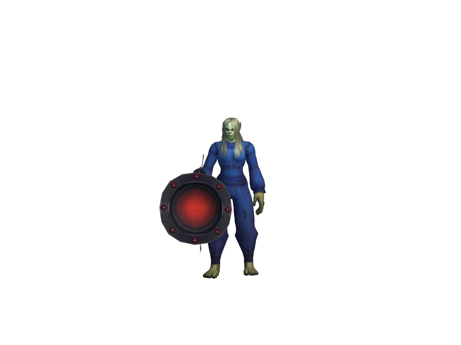 Lilbenjnine 3D character render