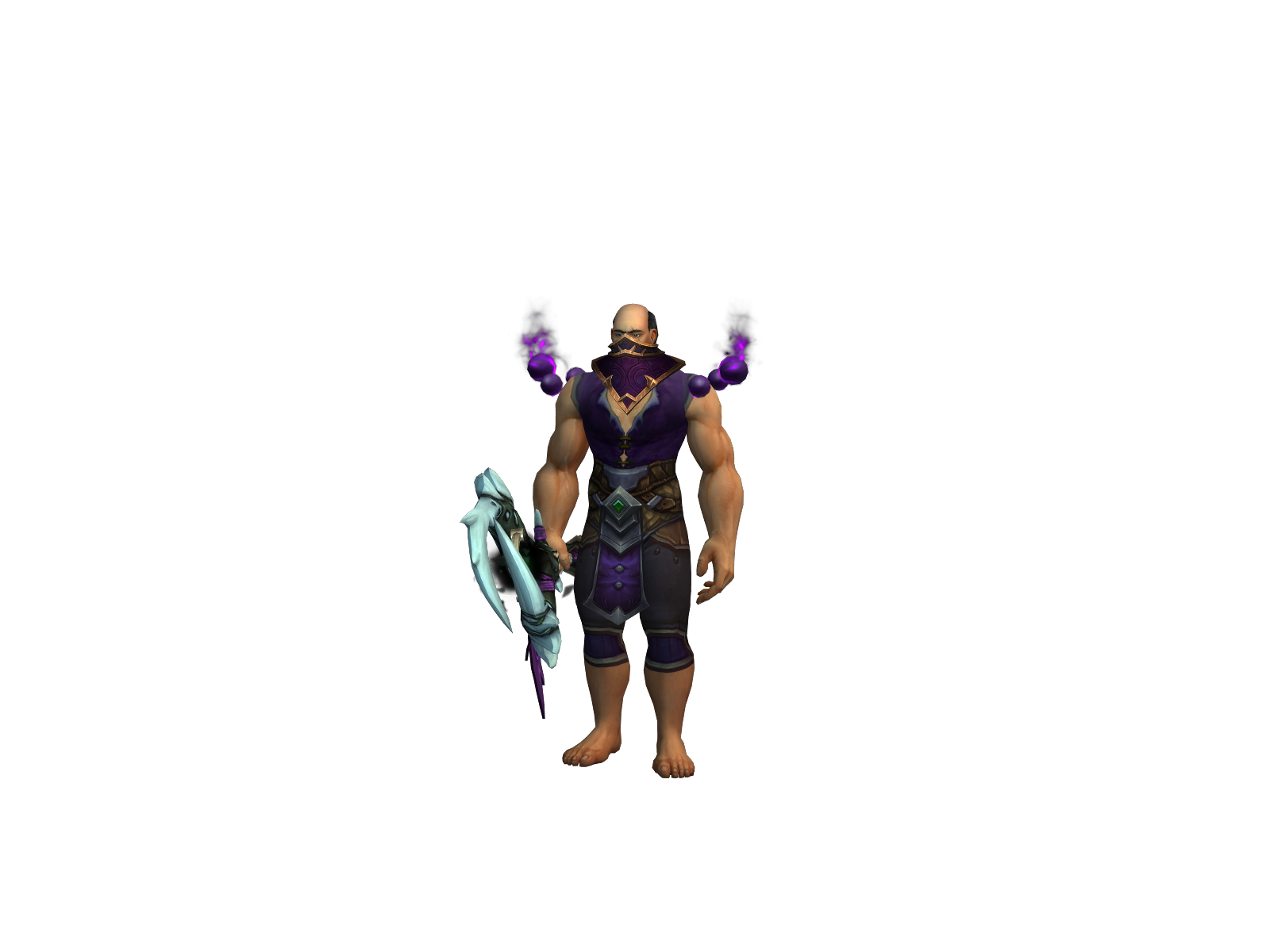 Pòpeye 3D character render
