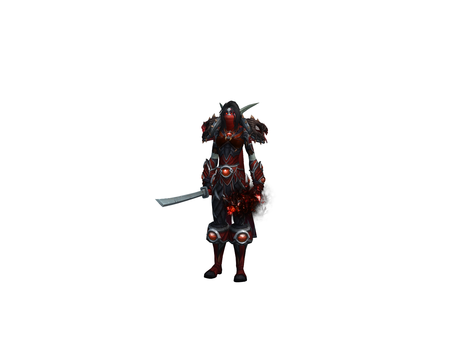 Zerfa 3D character render