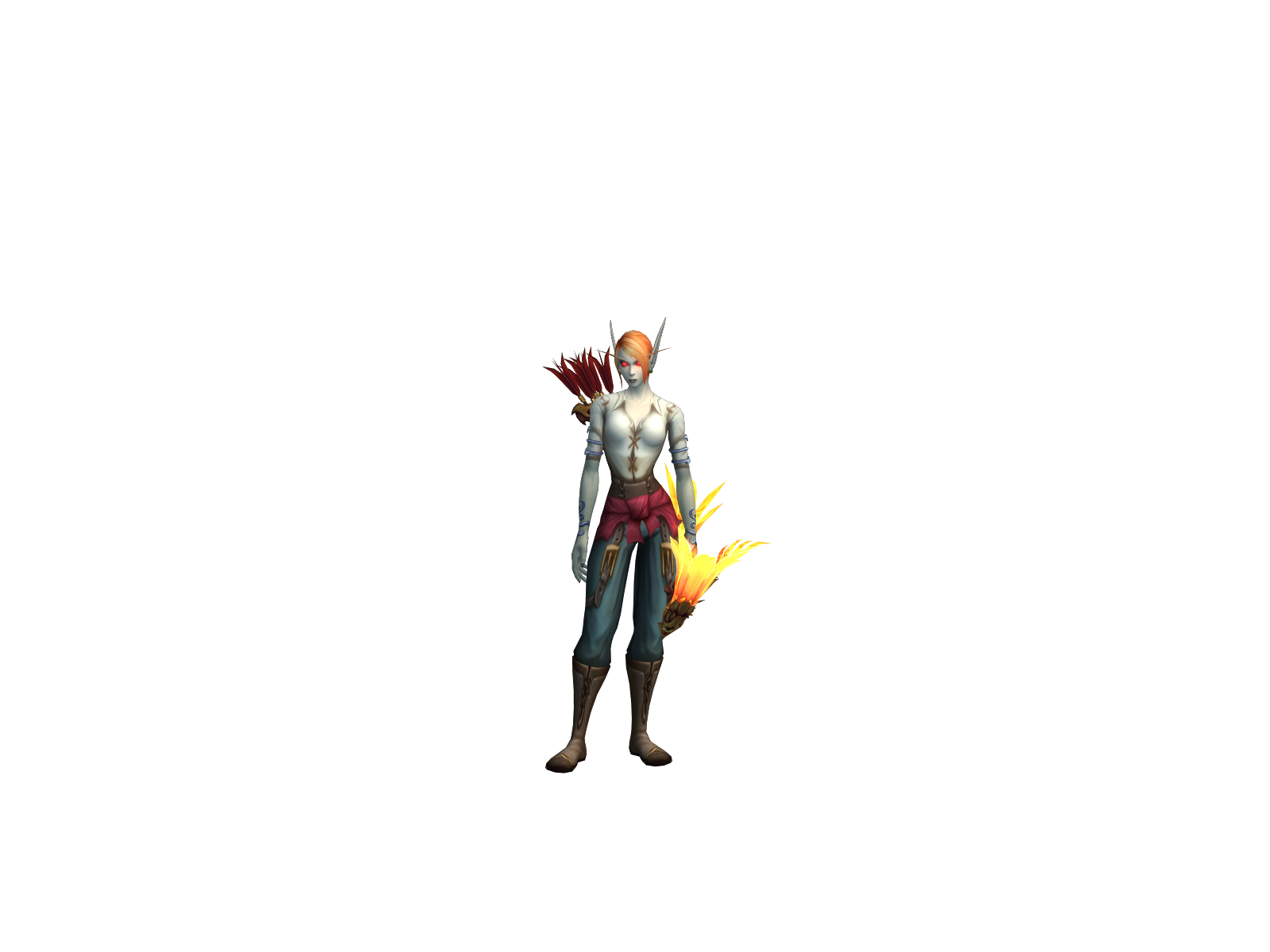Gwenhunt 3D character render