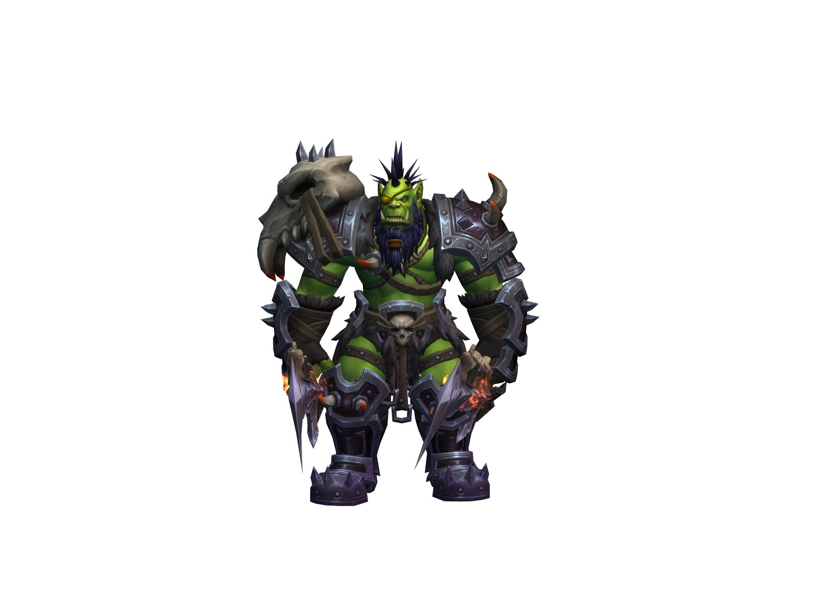 Demõcracy 3D character render