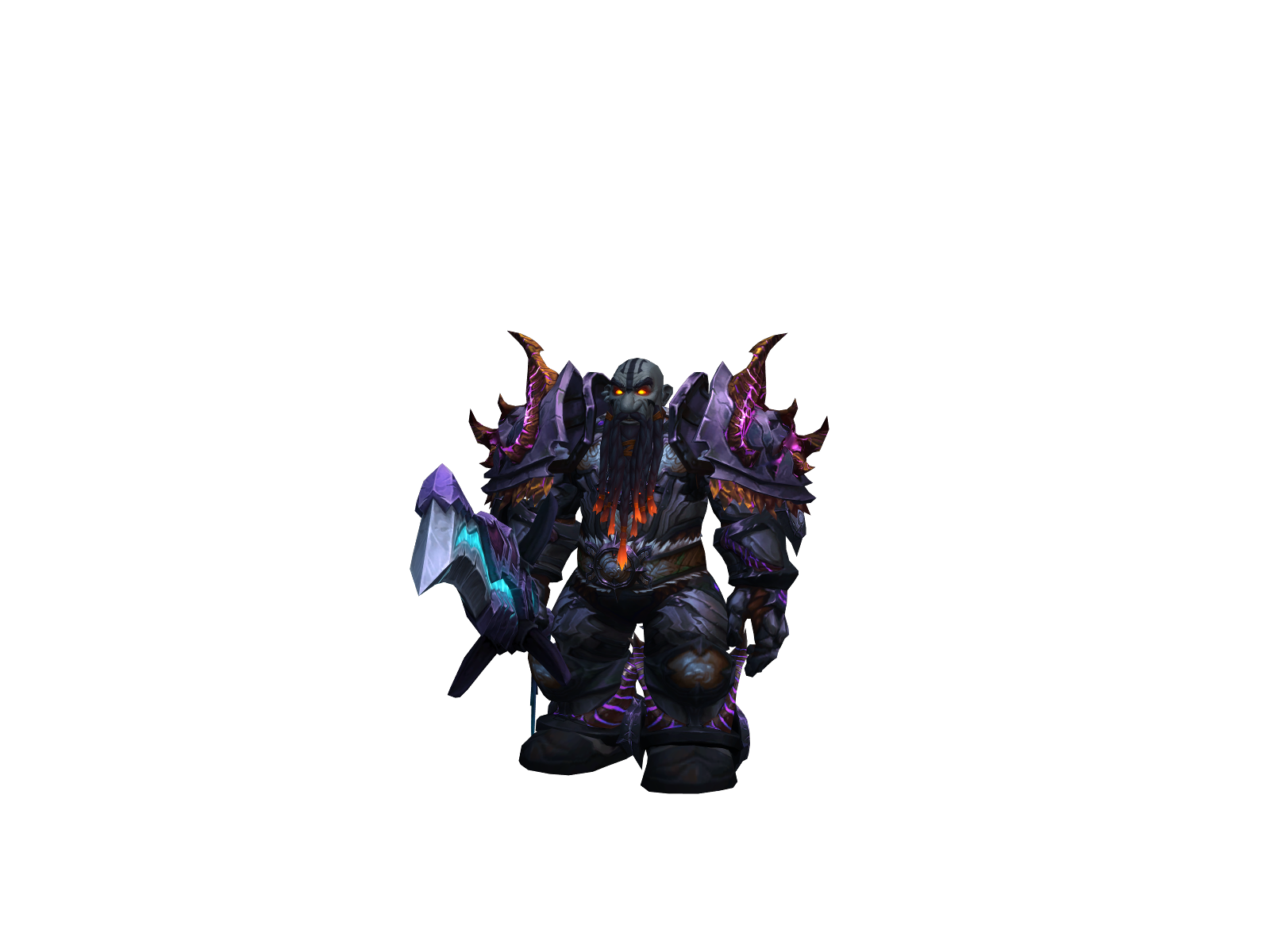 Allidow 3D character render