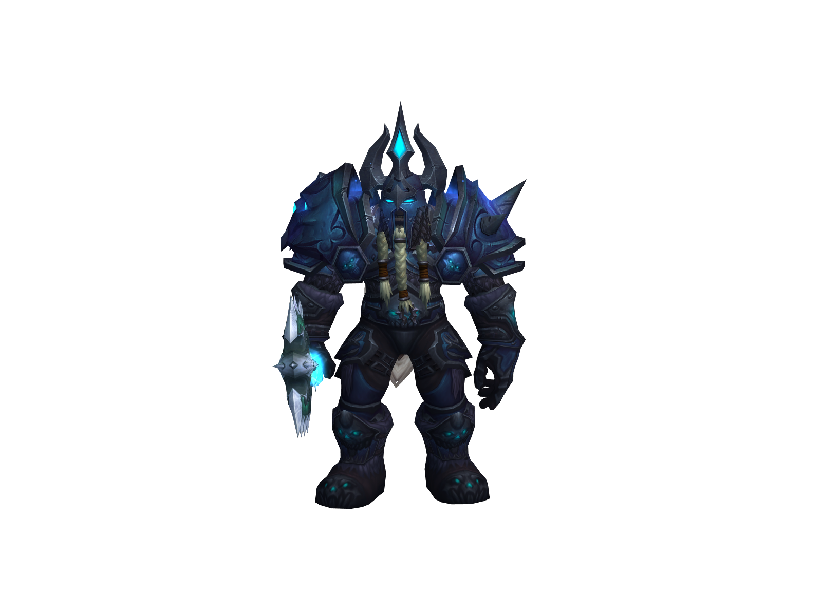 Grimmlet 3D character render