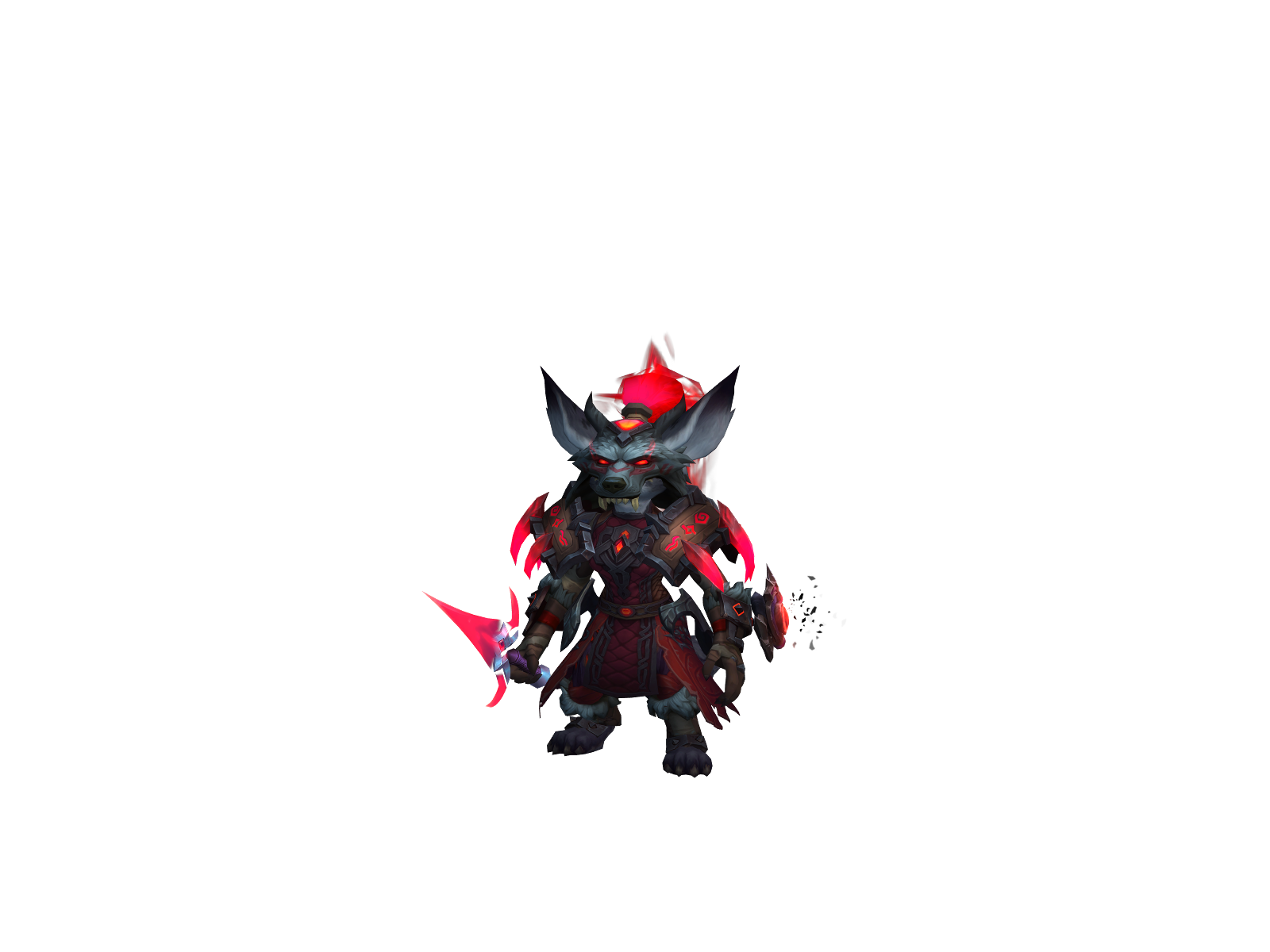Feniko 3D character render