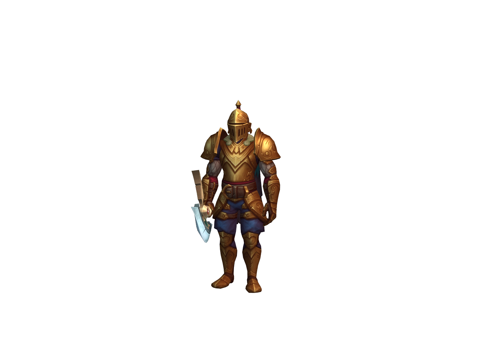 Pwnswarriors 3D character render