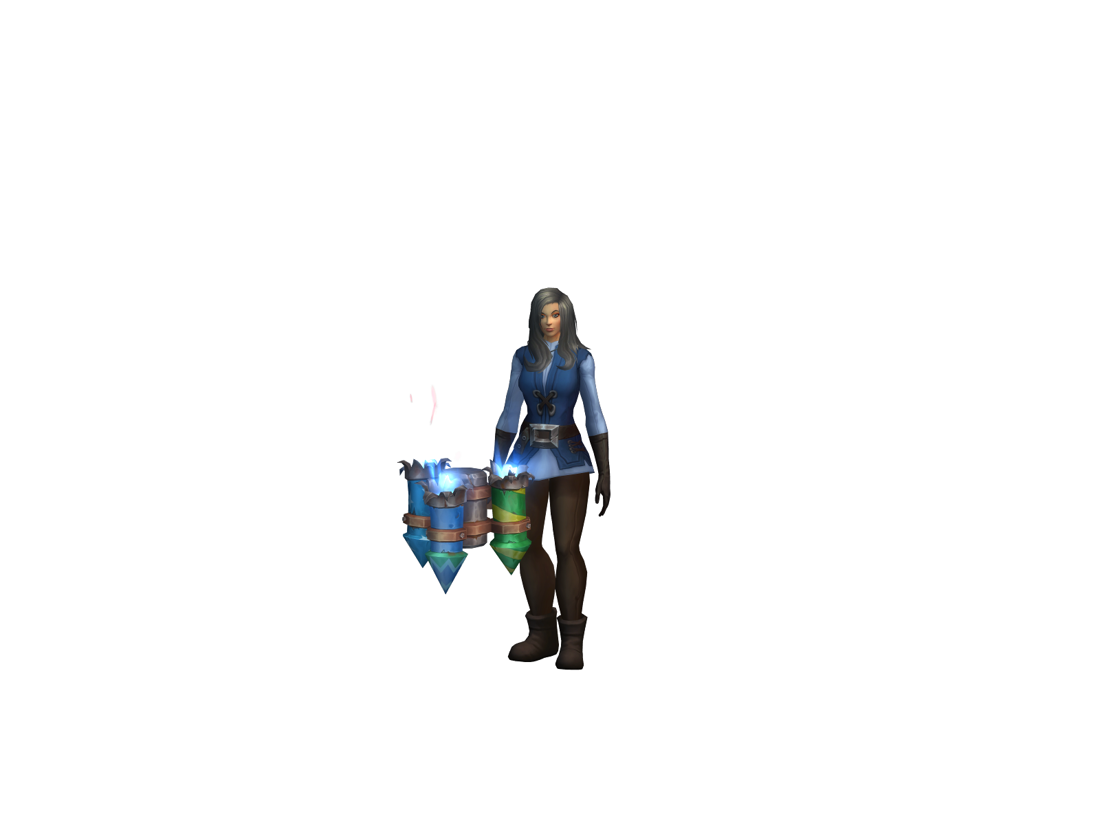 Iami 3D character render