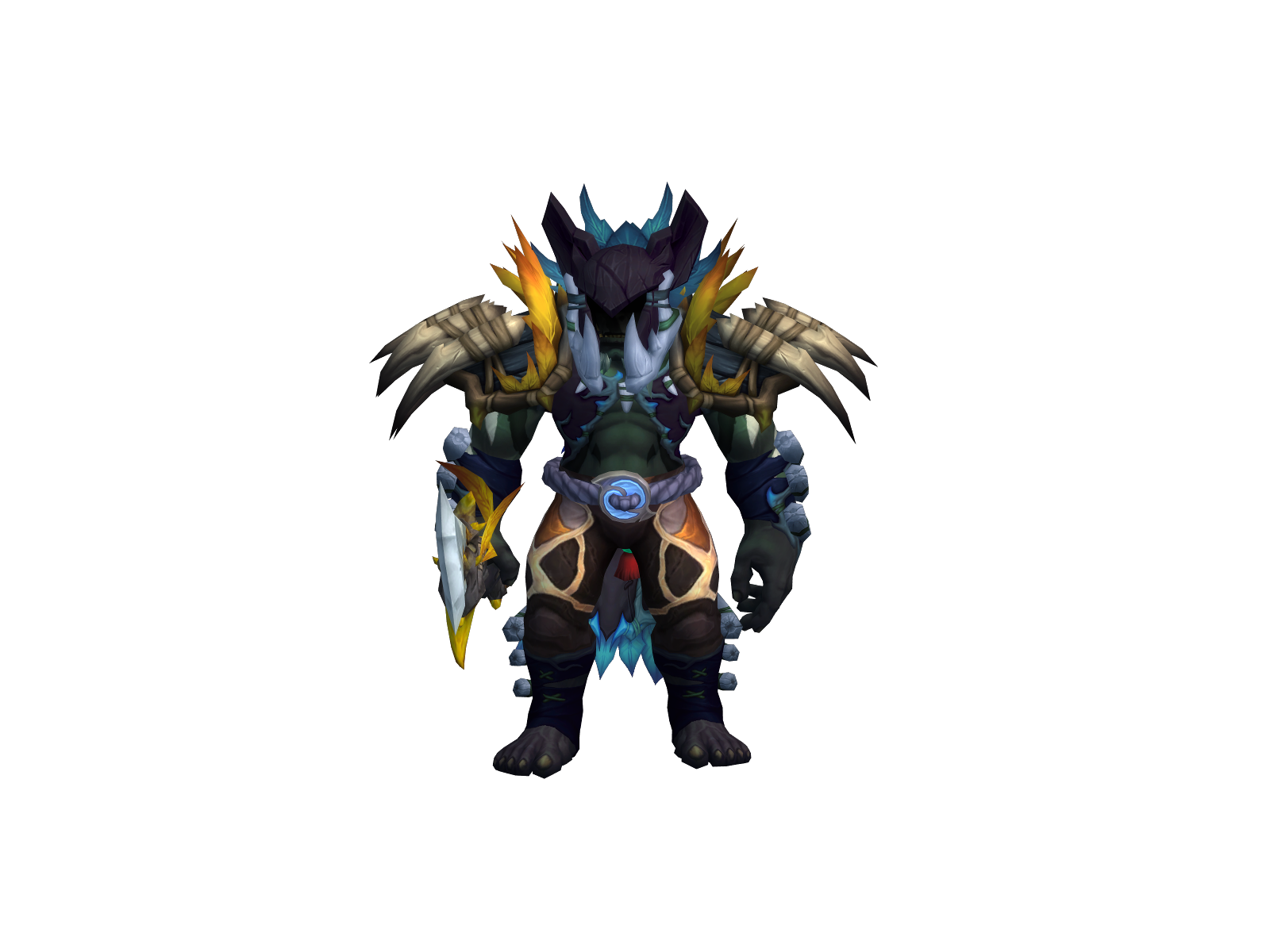 Romperstomps 3D character render
