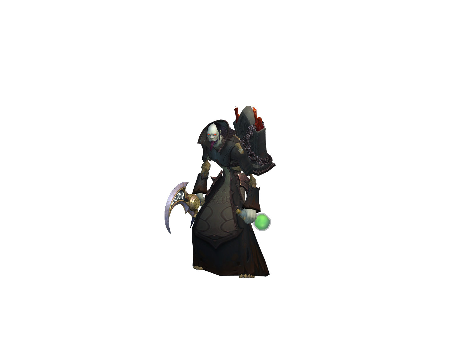 Tehro 3D character render