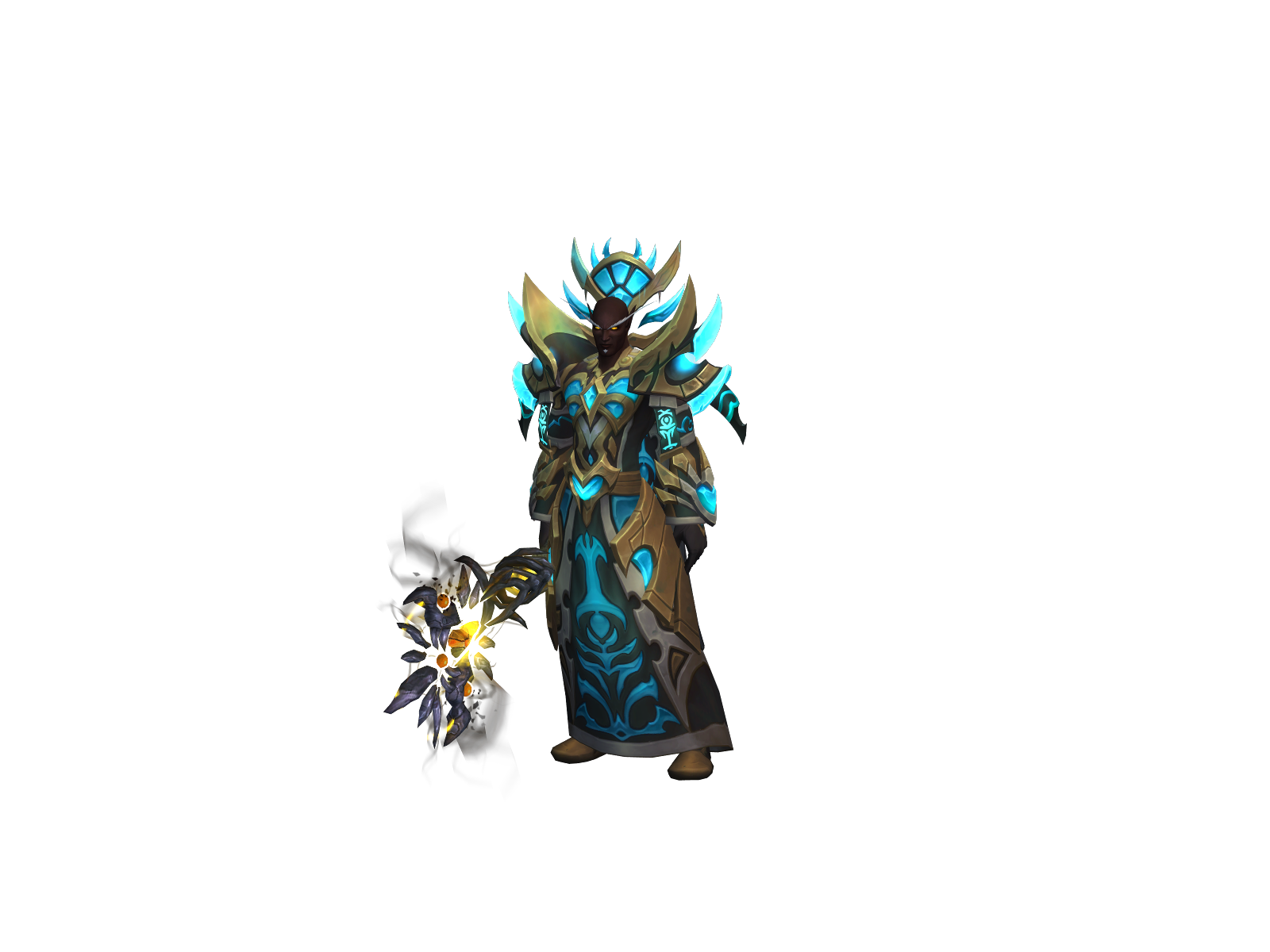Elñigre 3D character render
