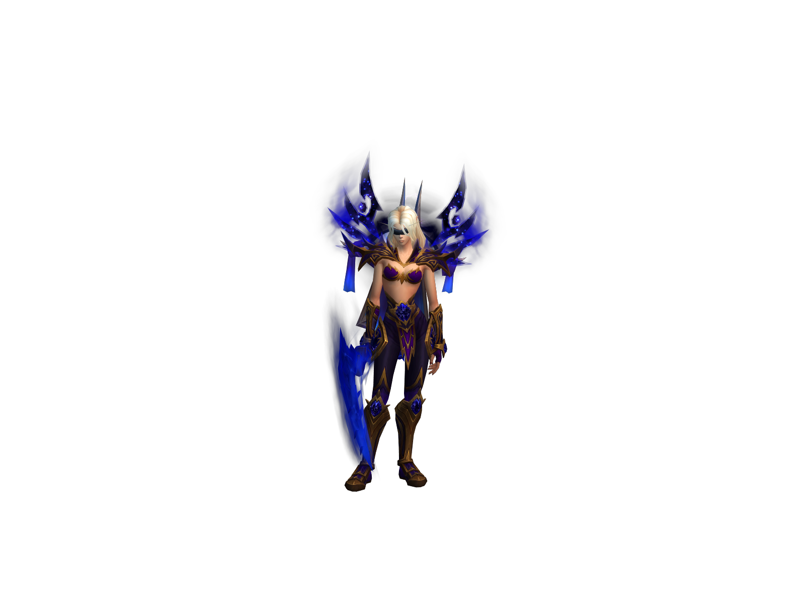 Dallora 3D character render