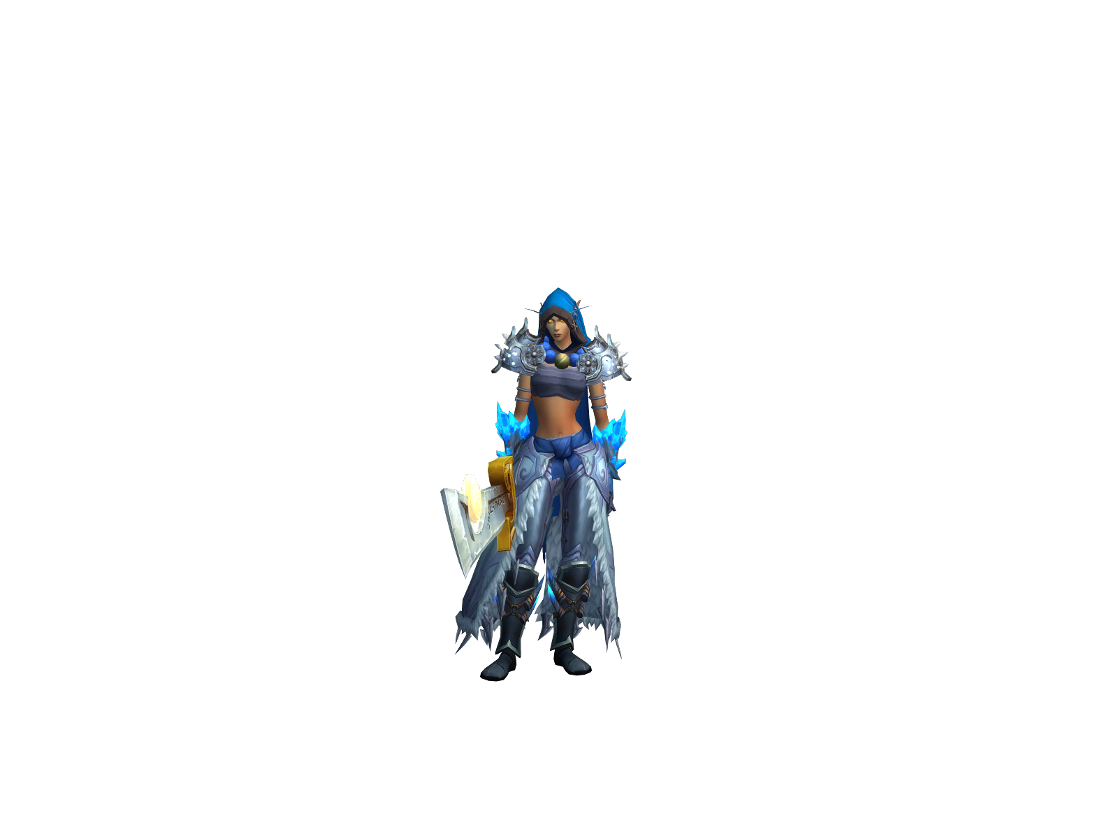 Sanadoriline 3D character render