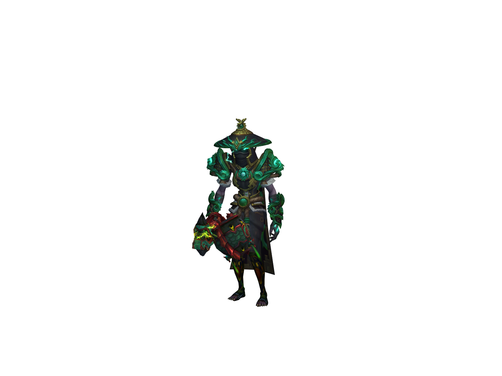 Misteater 3D character render