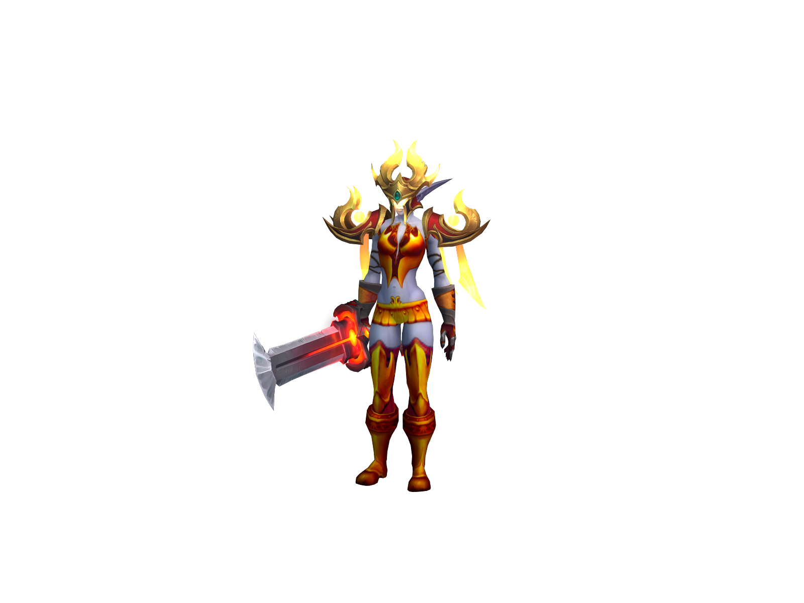 Mérit 3D character render