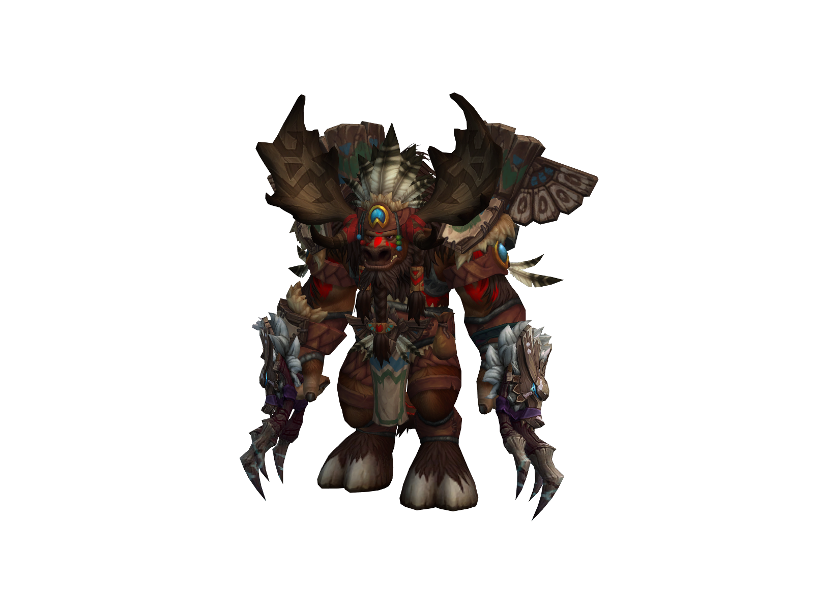 Eledood 3D character render