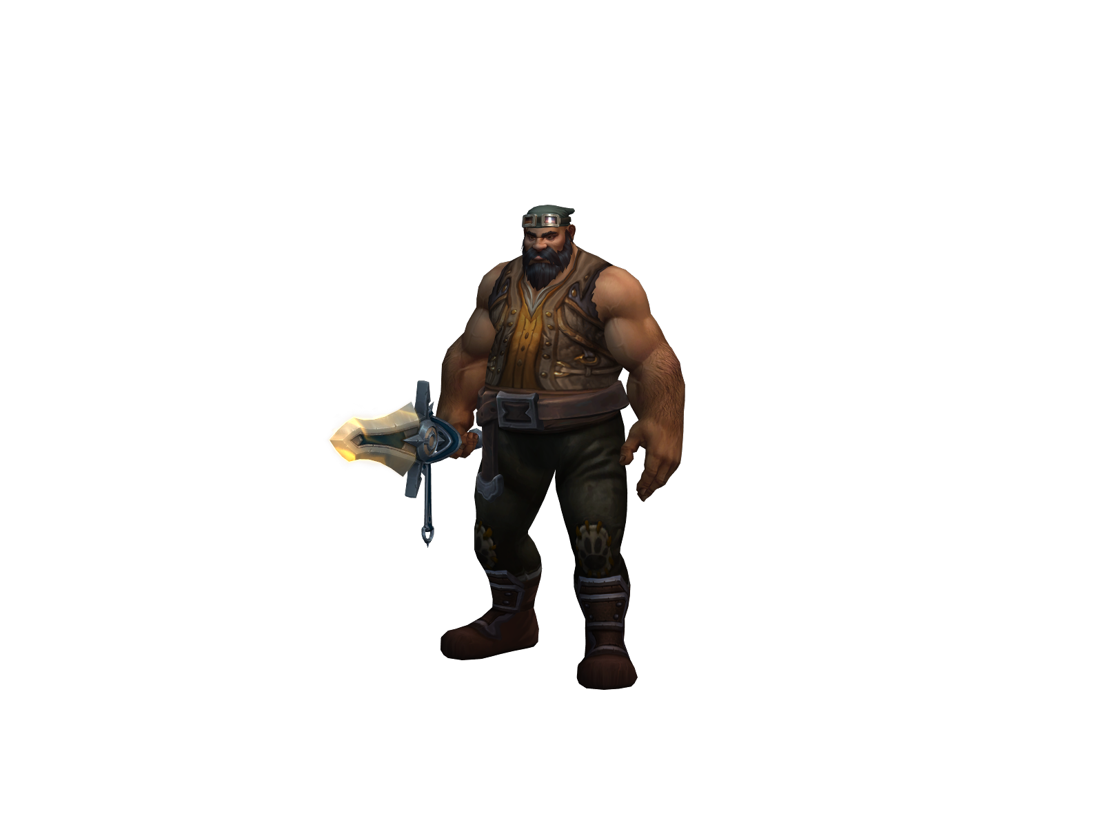 Wusah 3D character render
