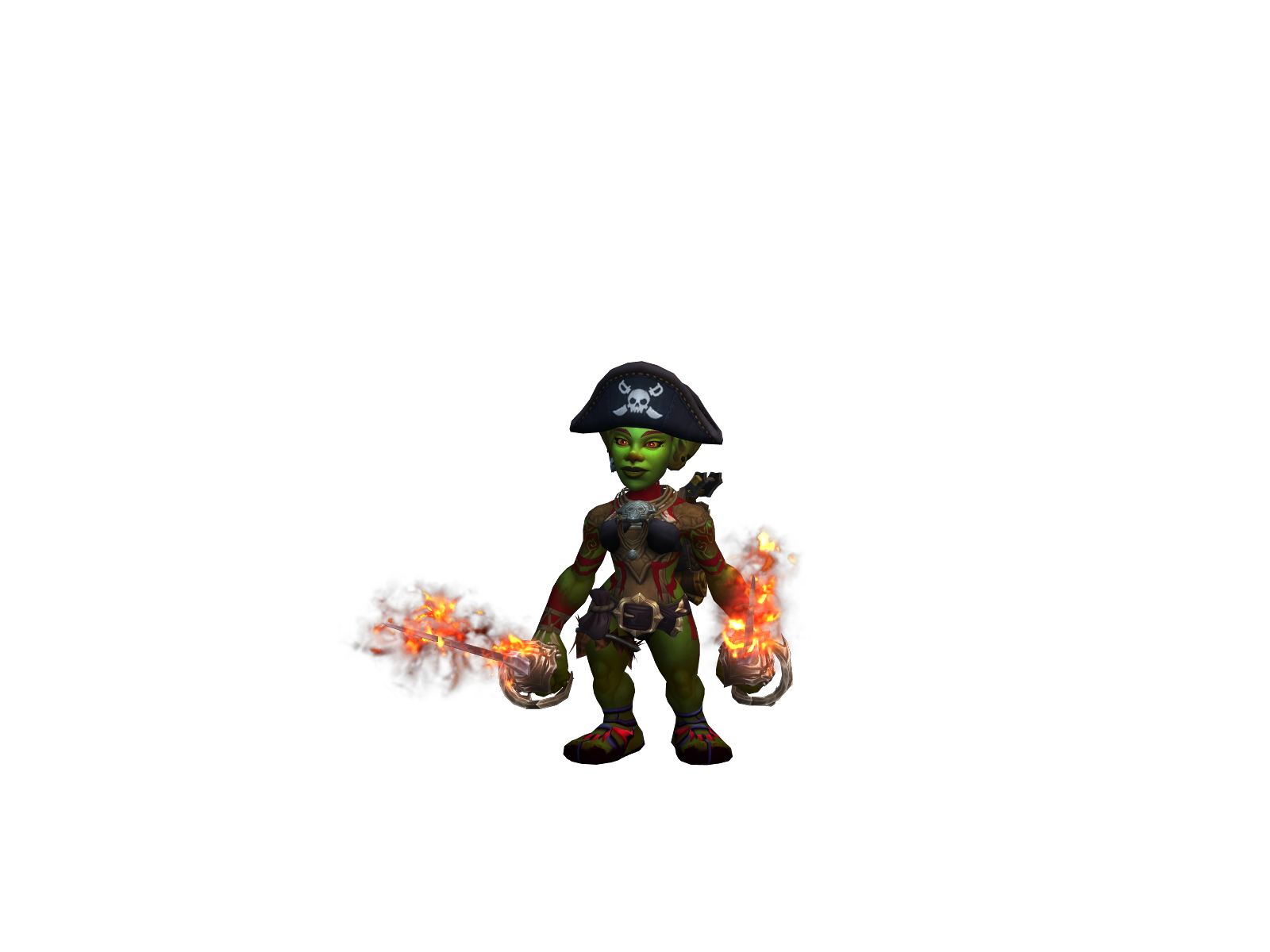 Fatpooter 3D character render