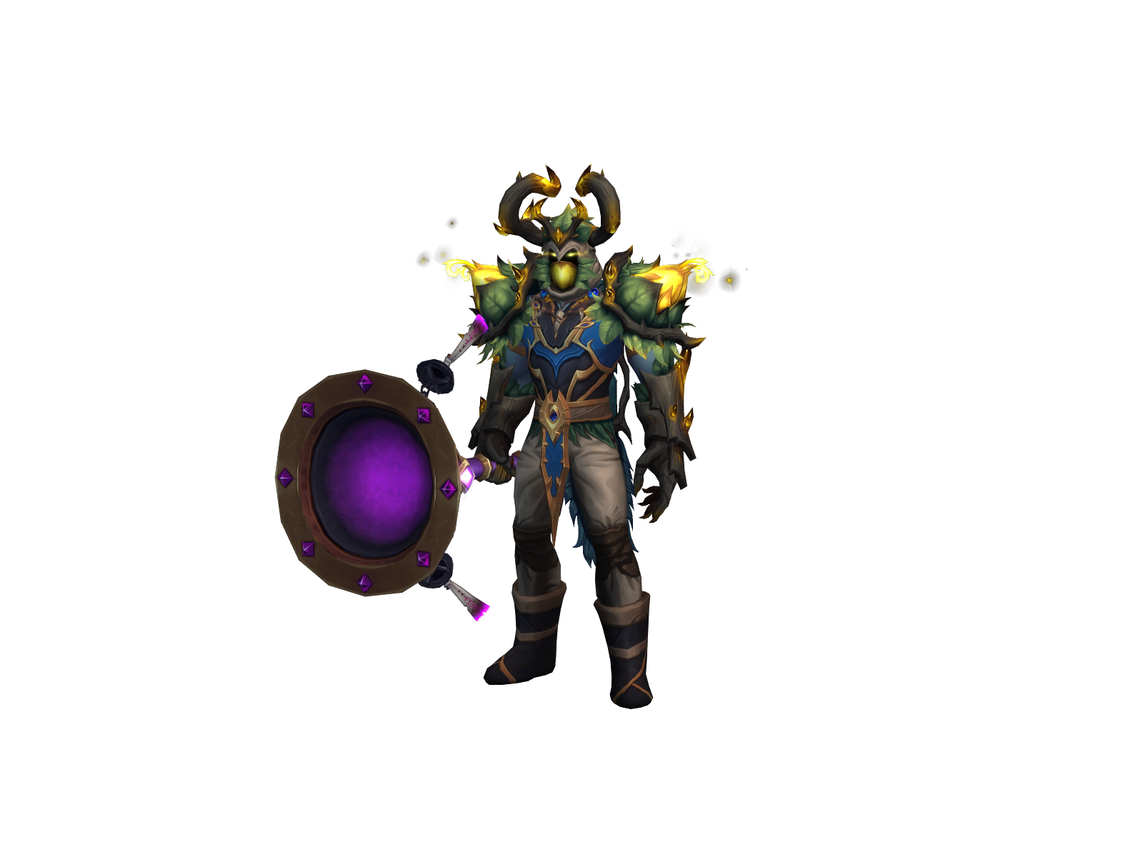 Nobodydruid 3D character render