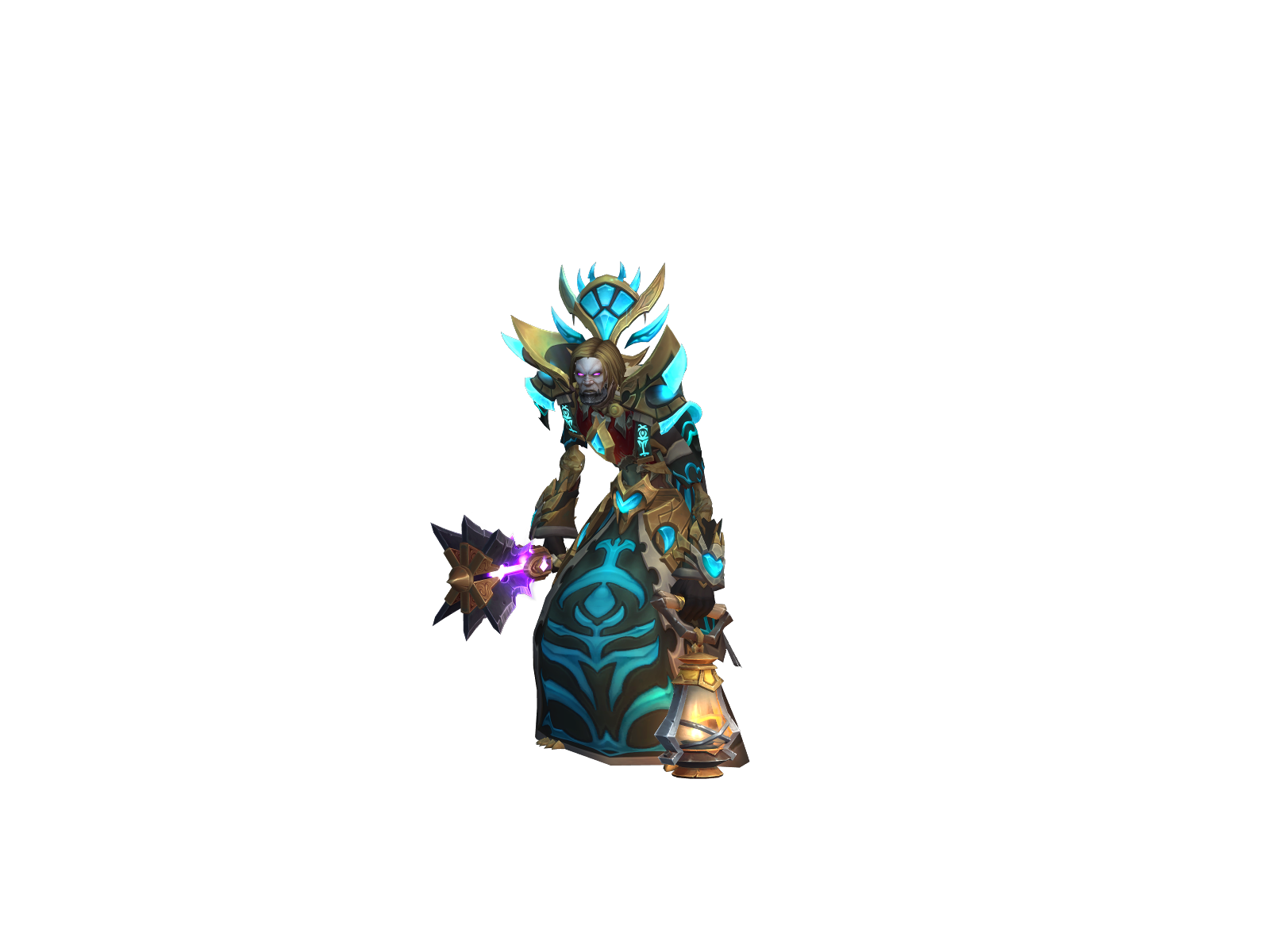Priesthon 3D character render