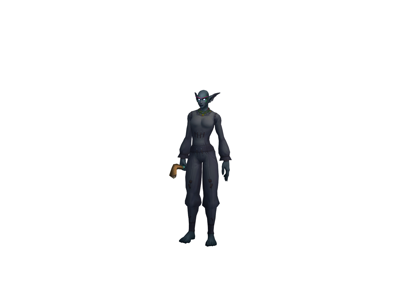 Qalead 3D character render