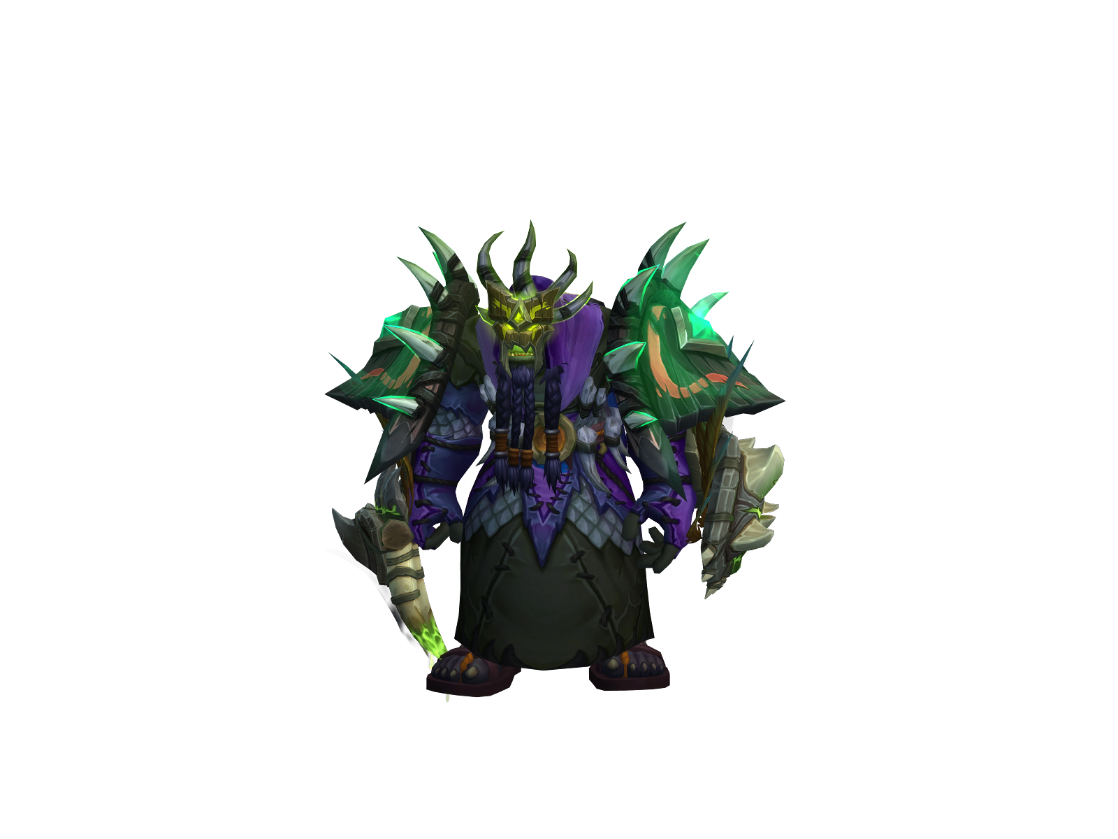 Blitzaddict 3D character render