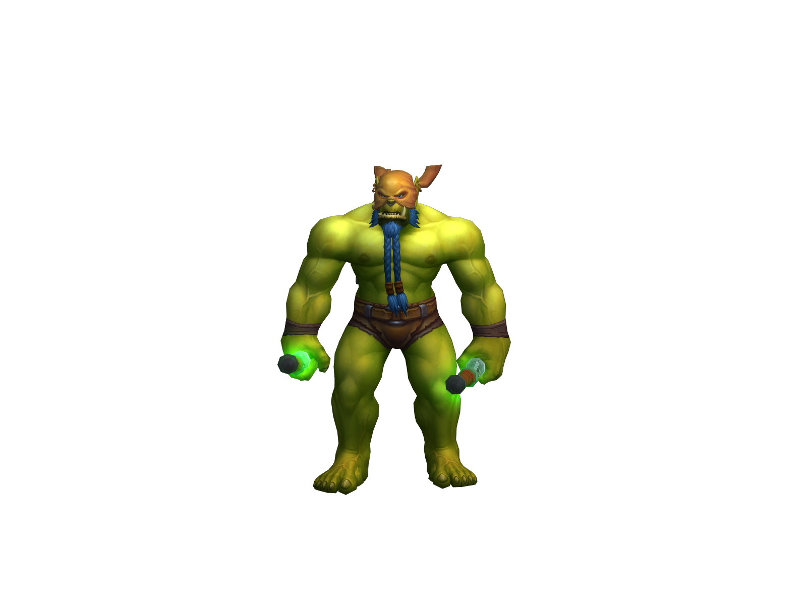 Shamroblol 3D character render