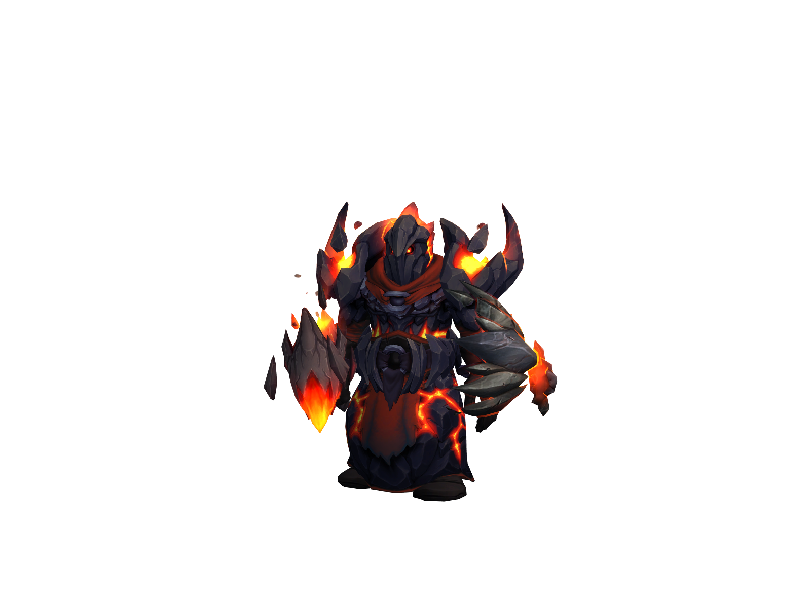 Dracociano 3D character render