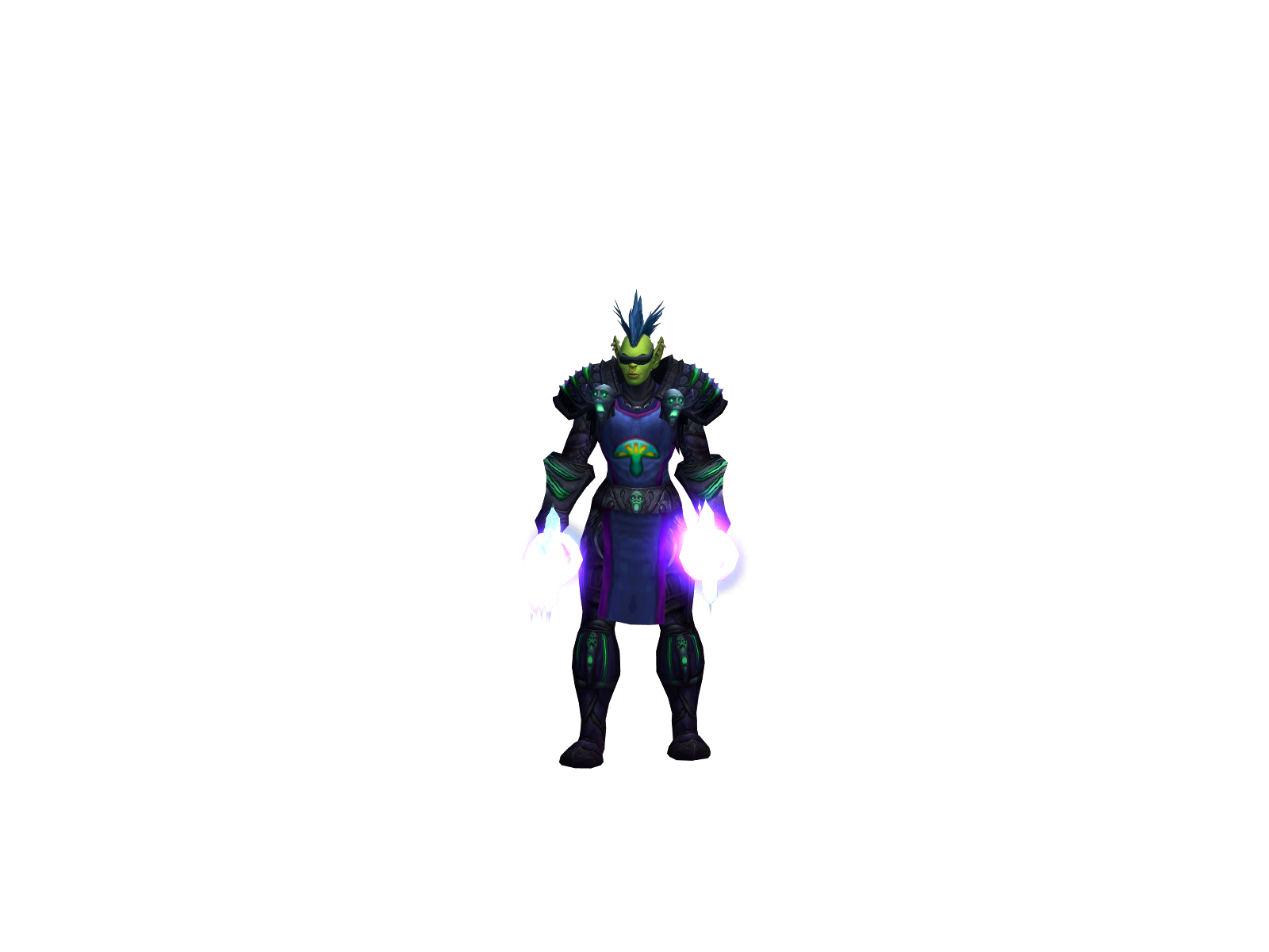 Gatlingfists 3D character render