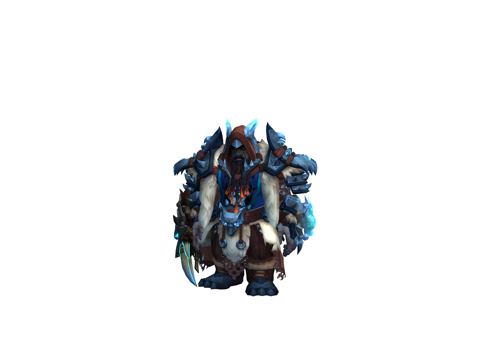 Supershocker 3D character render