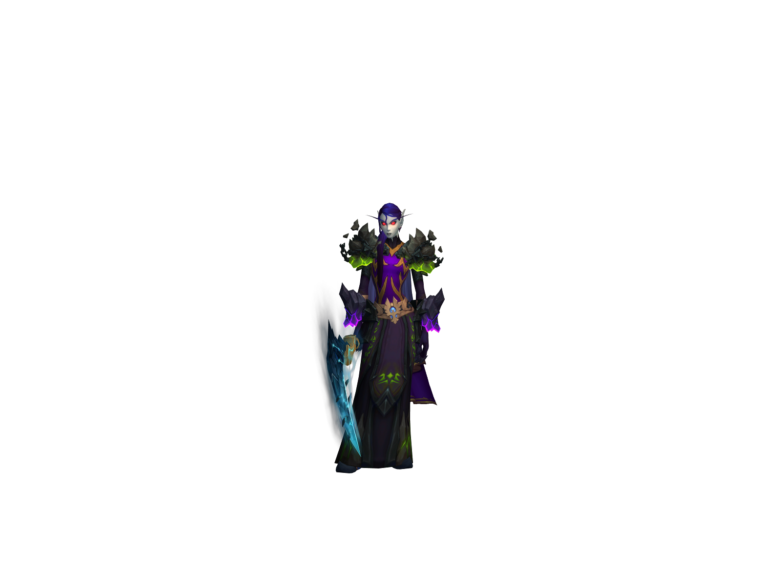 Voidêlf 3D character render