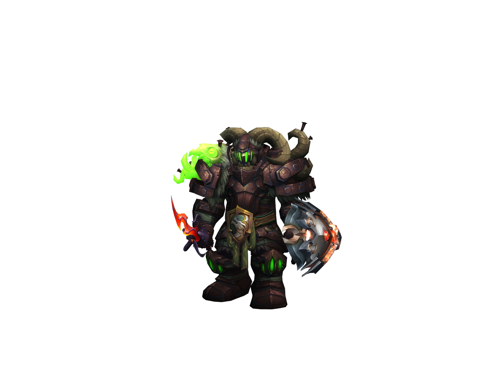 Forninn 3D character render