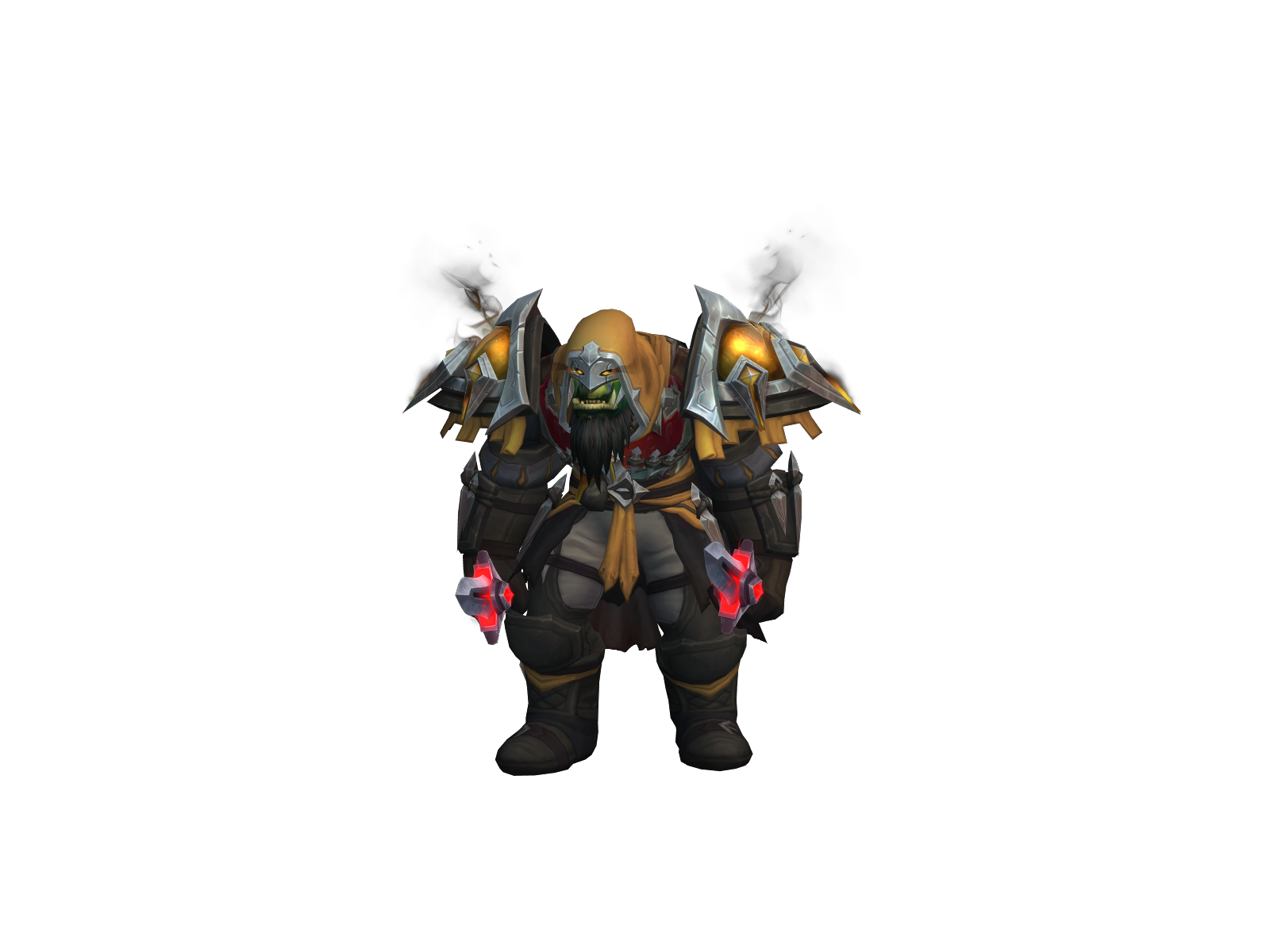 Qblind 3D character render