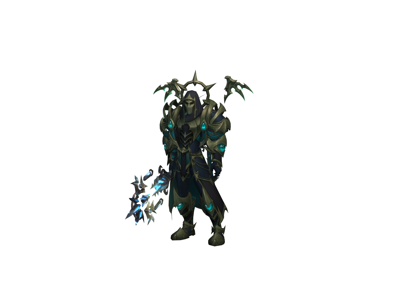Shamayim 3D character render