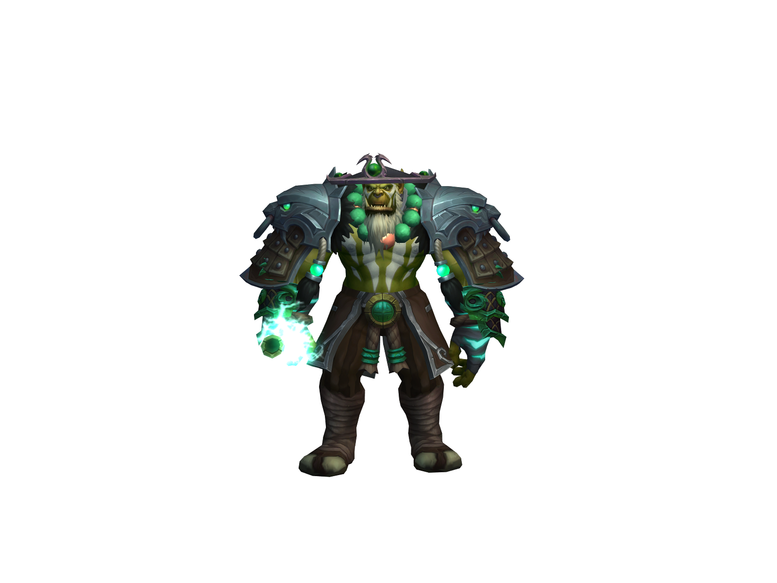 Goharu 3D character render