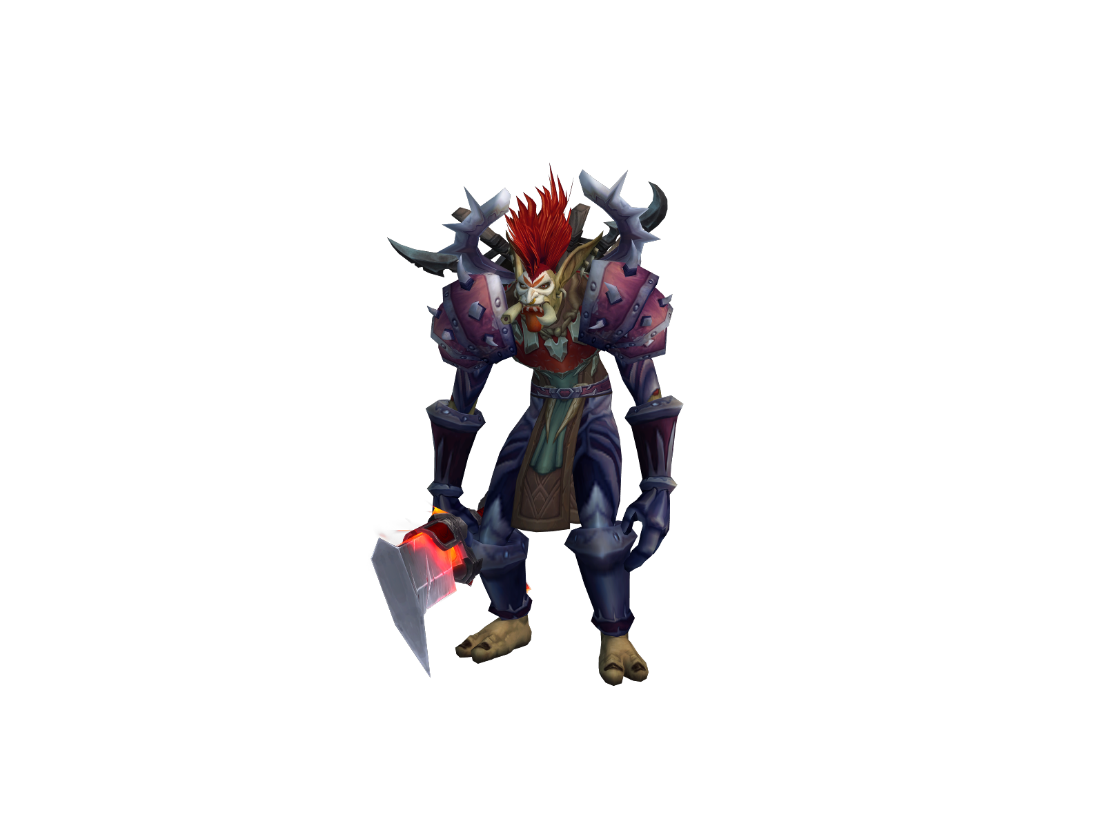 Enke 3D character render